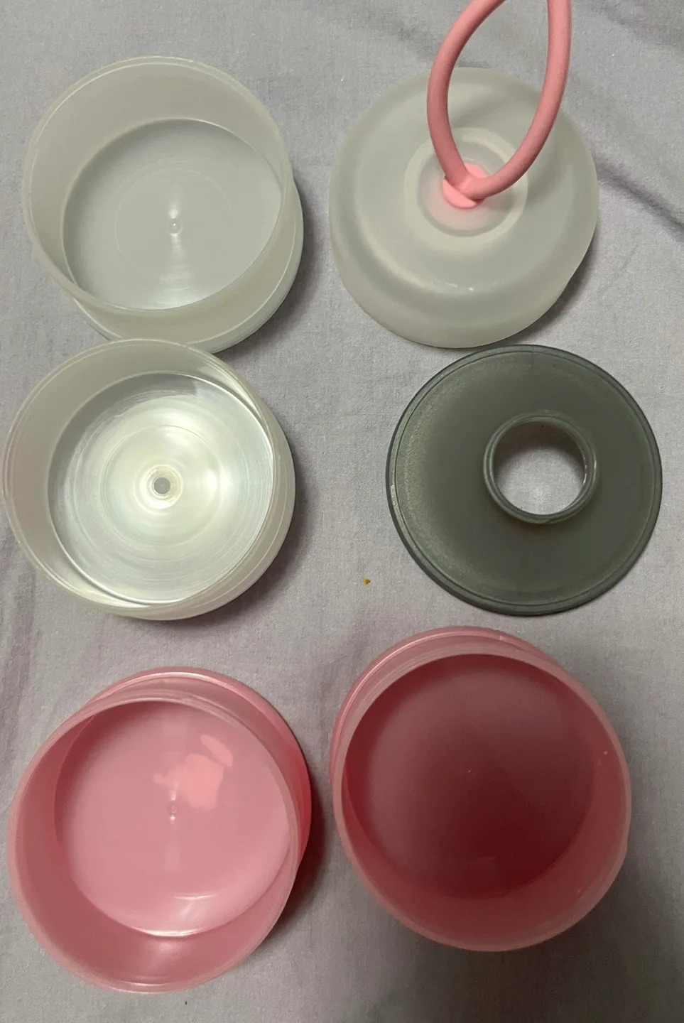 Pink & Grey Stackable Formula Dispenser image indicator(2)