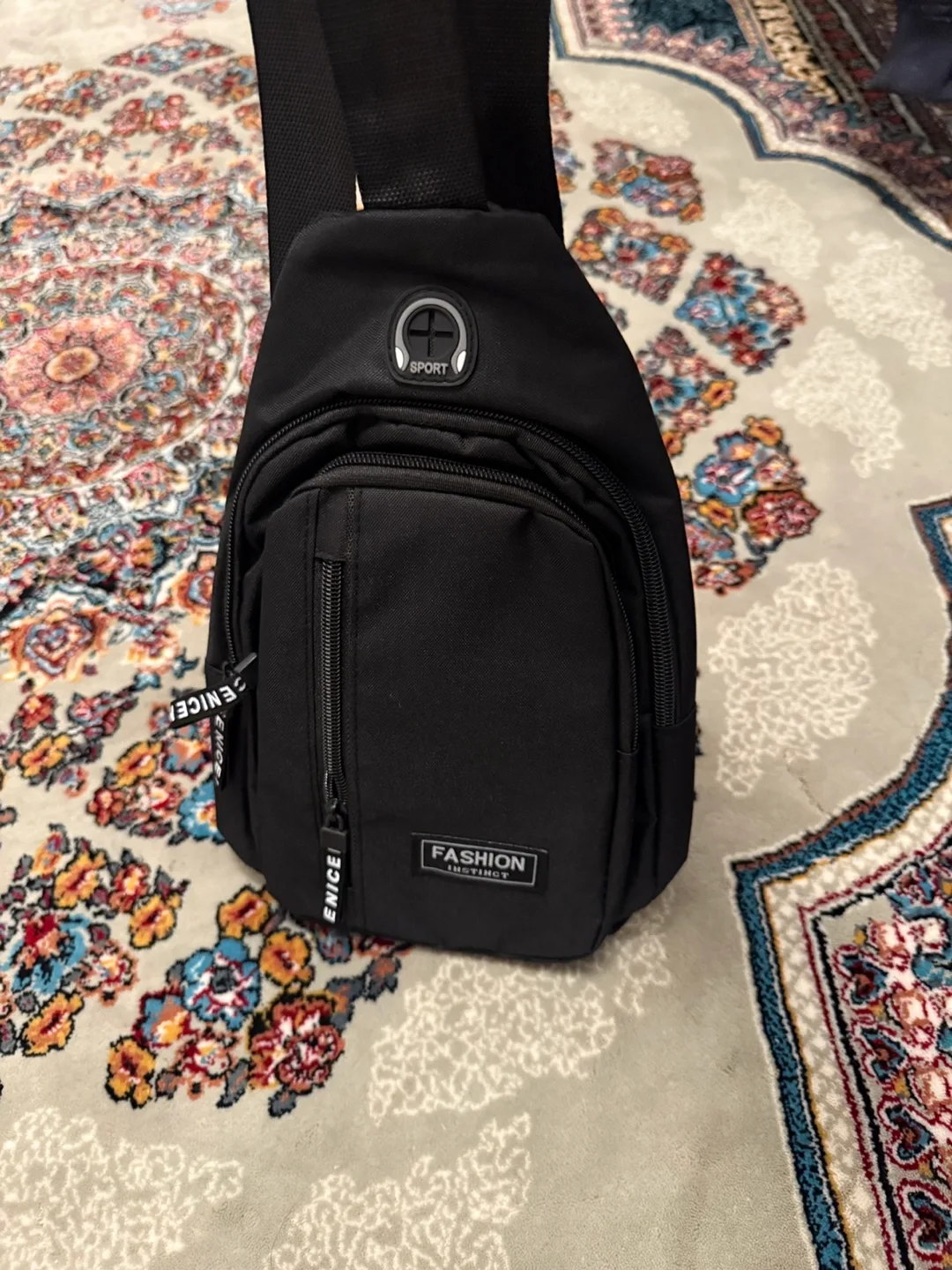 Black Sling Bag - Small image indicator(2)