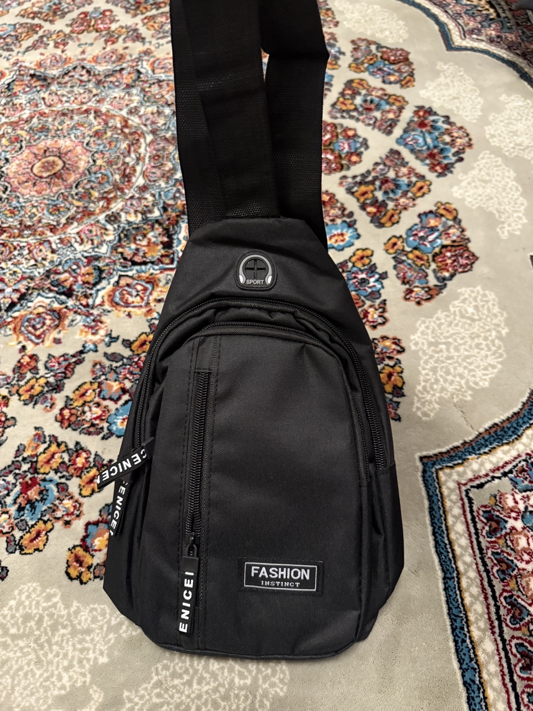 Black Sling Bag - Small