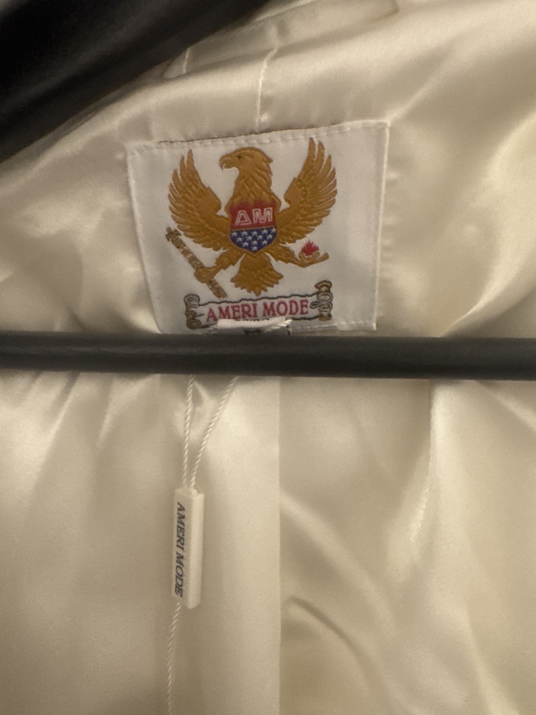 Ameri Mode White Faux Fur Hooded Jacket - photo 3