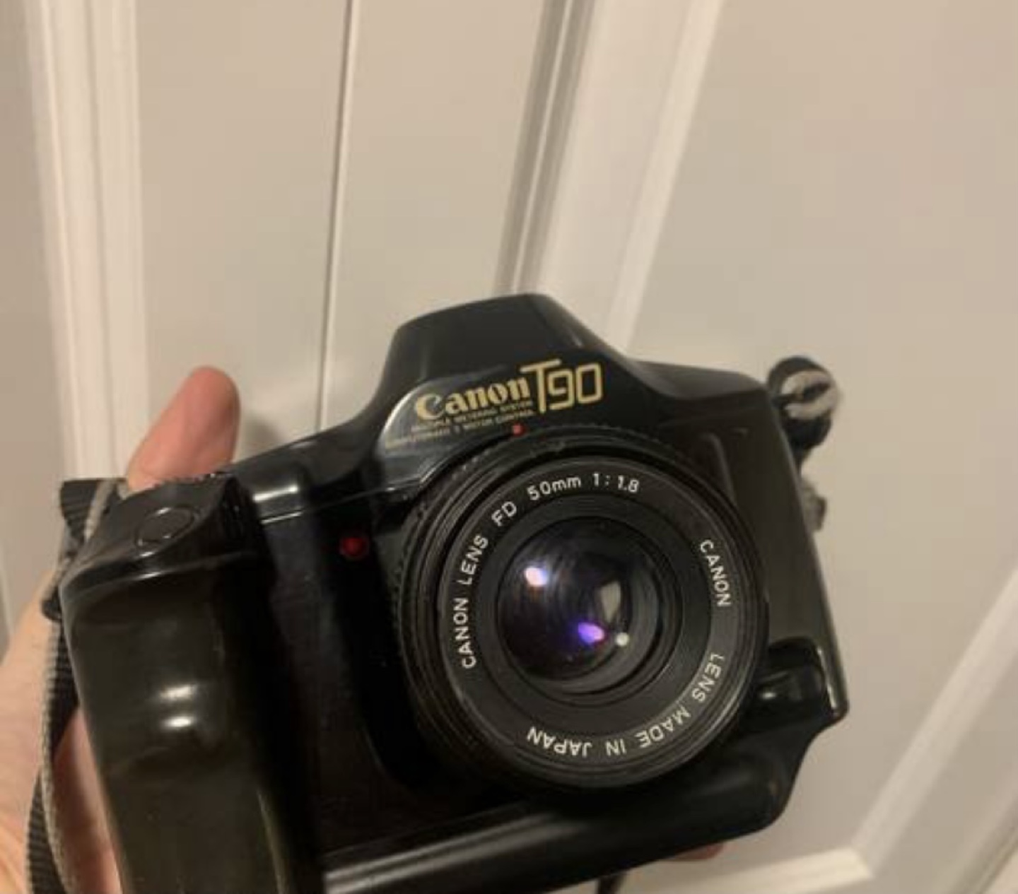 Canon T90 35mm Film Camera with 50mm Lens