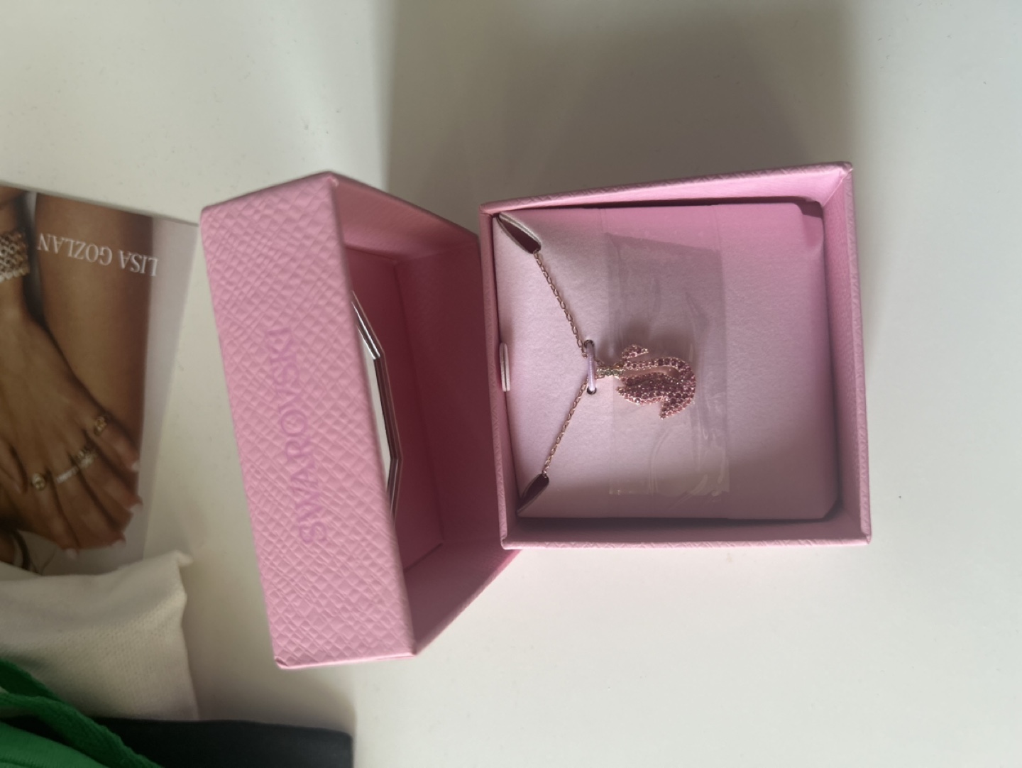 Swarovski Swan Necklace - photo 4
