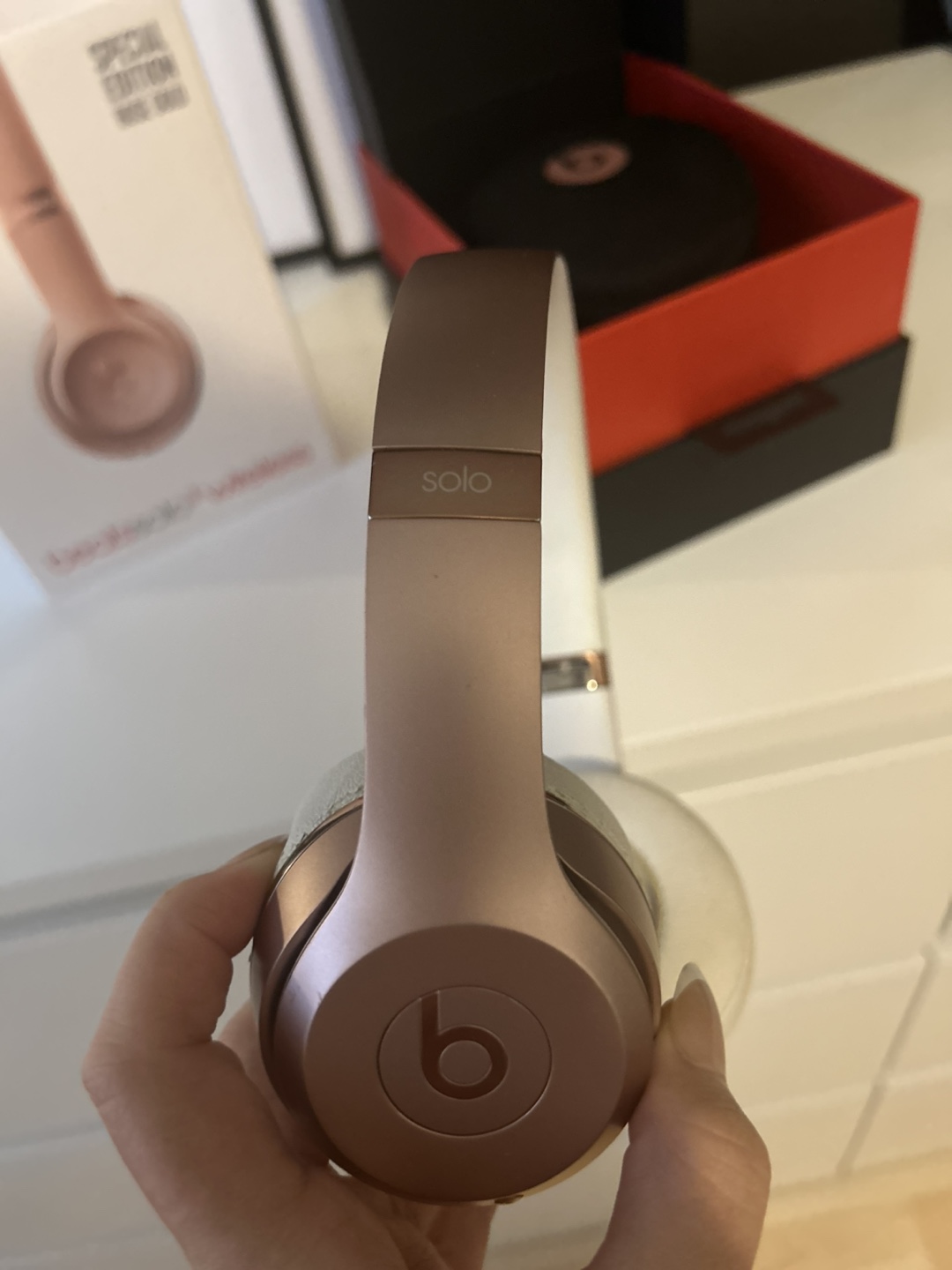 Beats Solo3 Wireless Headphones - Rose Gold - photo 2