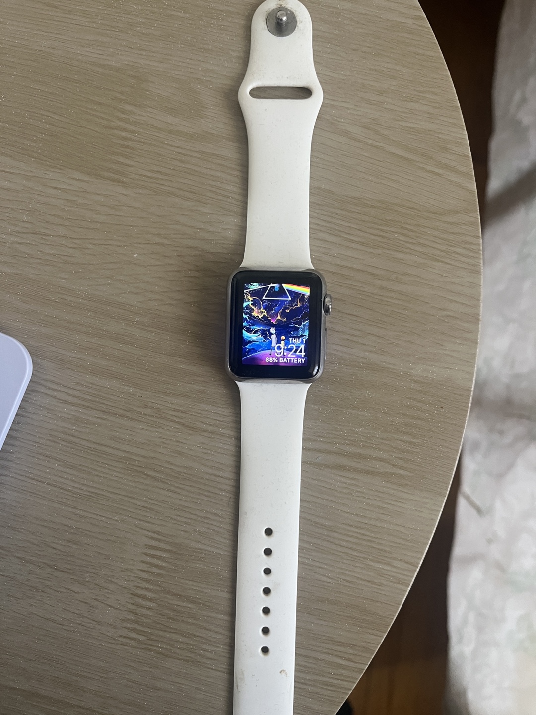 Series 1, 38mm,Stainless  Steel with White Sport Band - photo 2