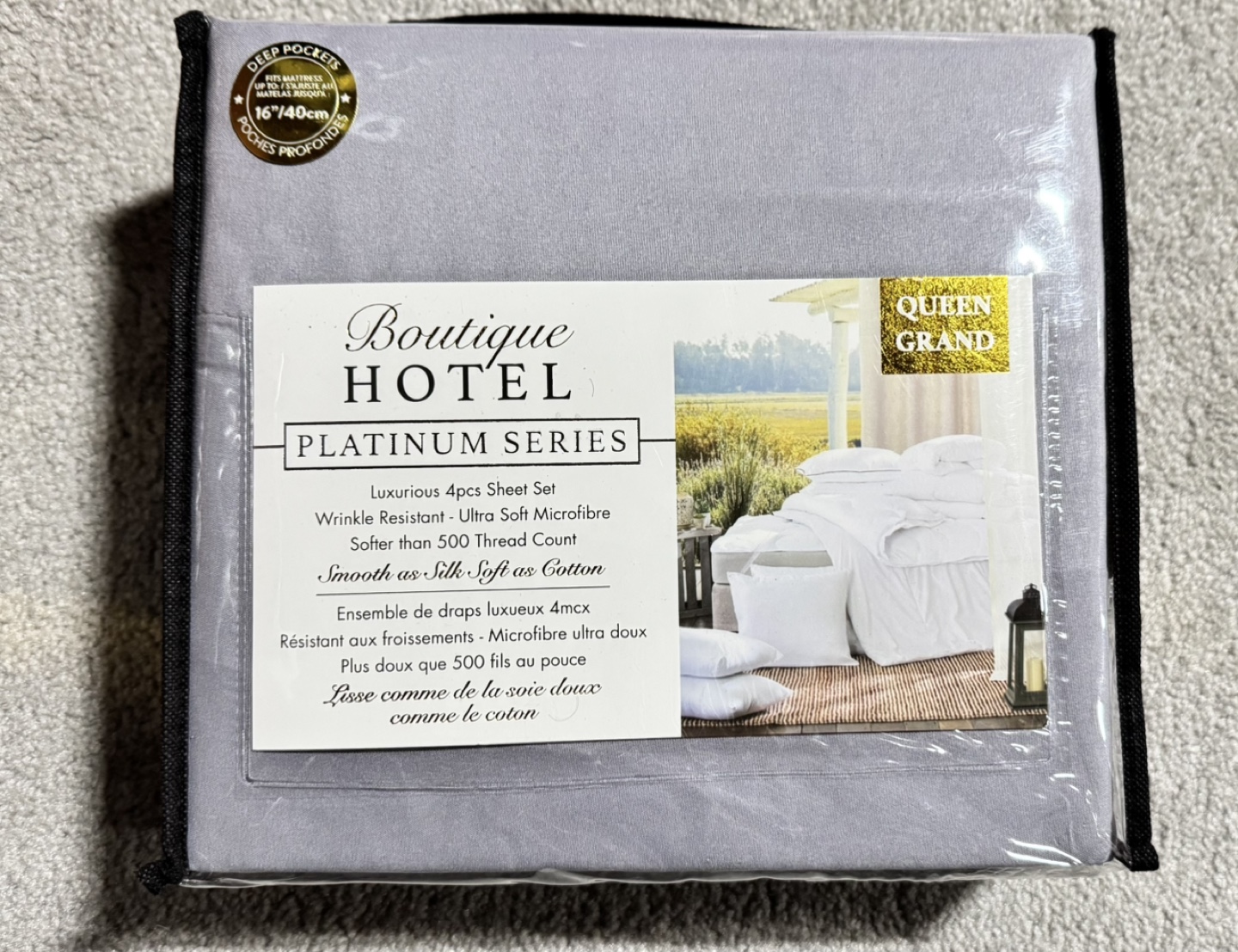 Queen Size Bed sheet sets- New in packing - photo 2