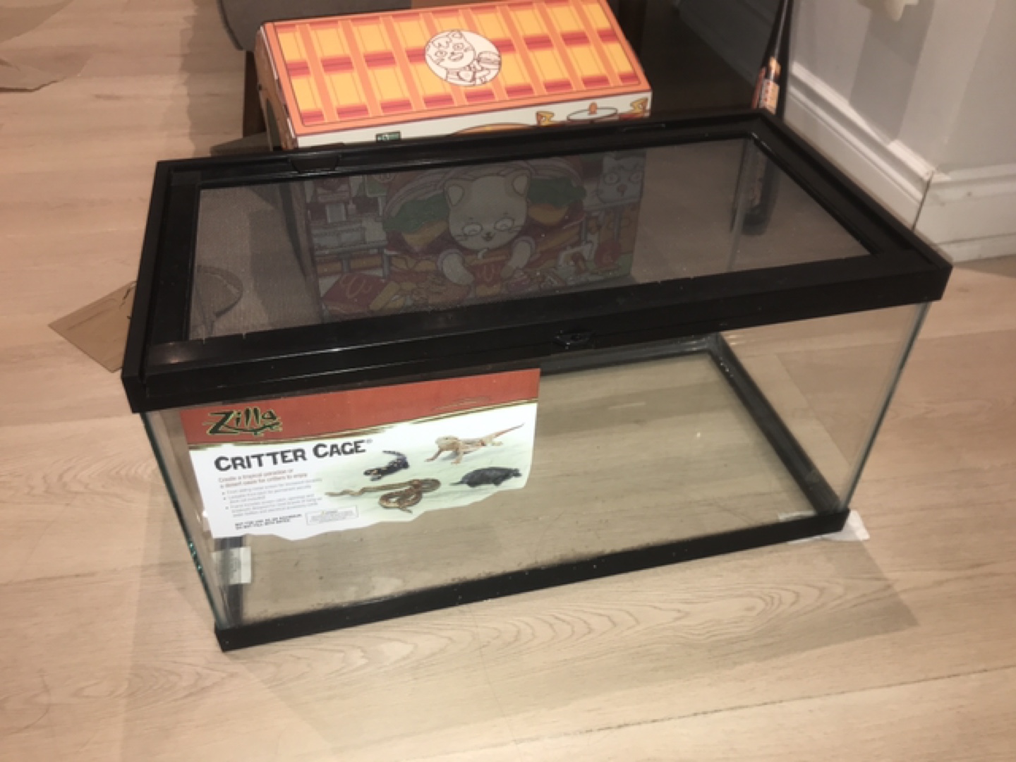 Zilla Critter Cage Reptile Habitat, 24x12x12", 15 gal