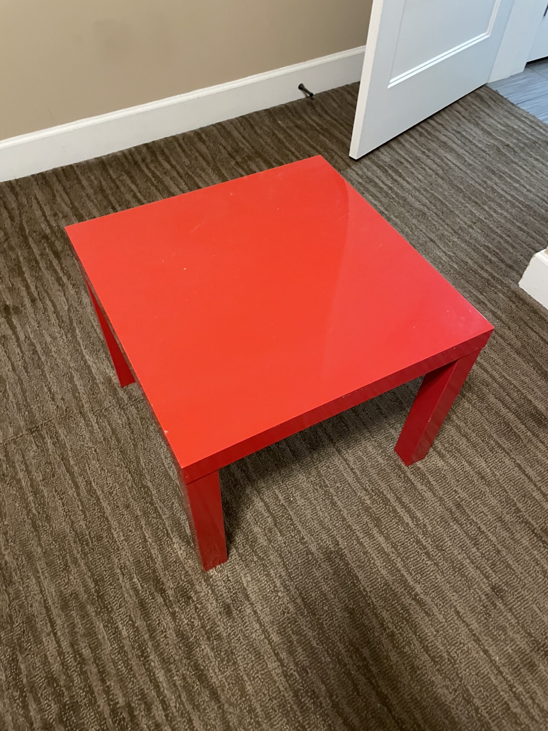 Red Square Coffee Table