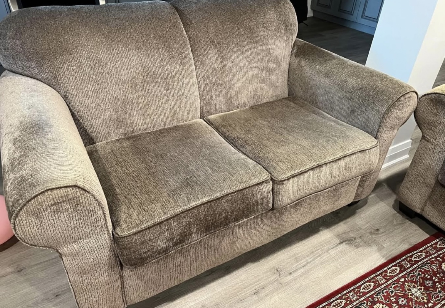 Brown Sofa Set - Loveseat, Sofa, and Armchair - photo 2