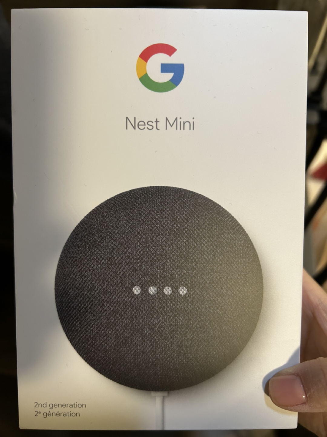 Google Nest Mini (2nd Gen) - Charcoal