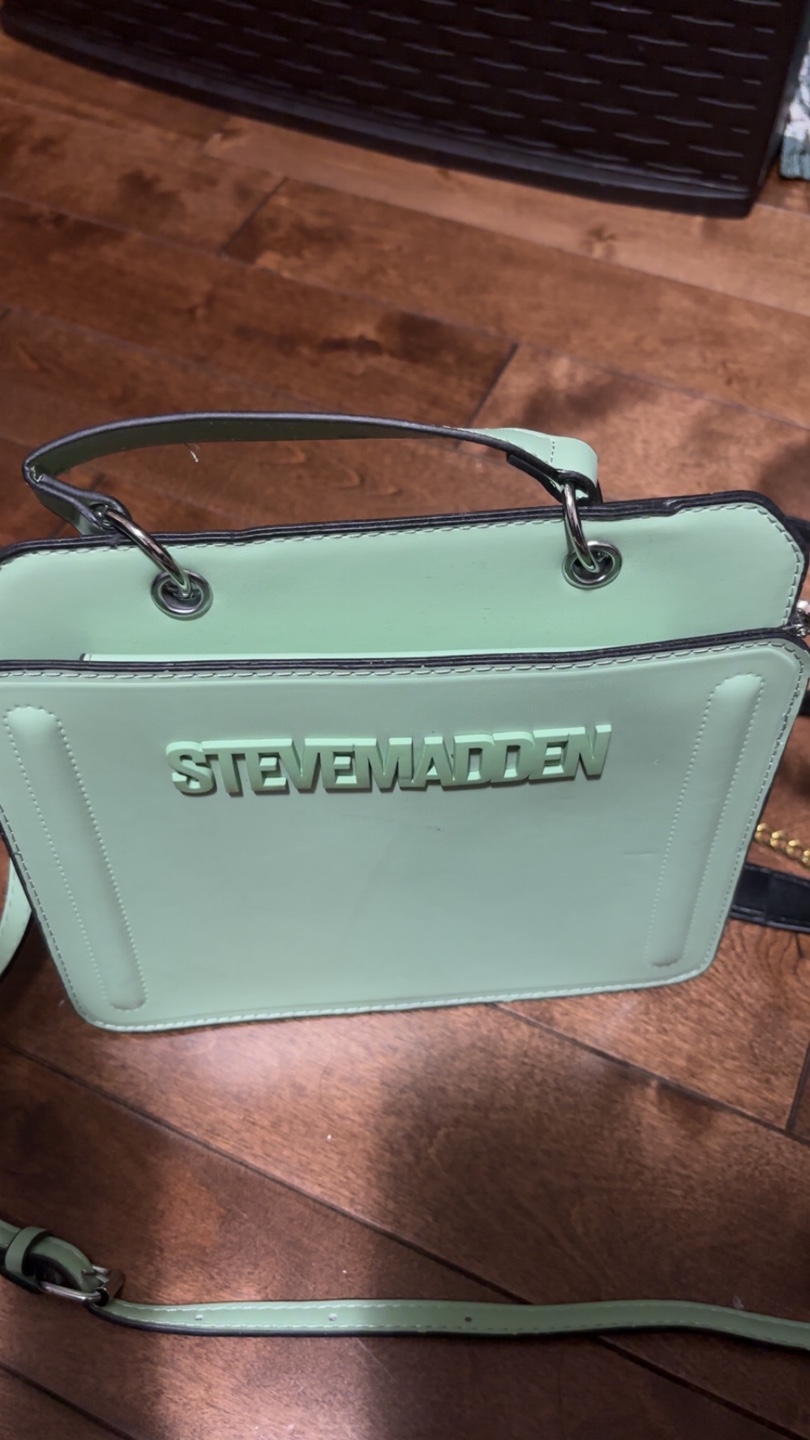 Steve Madden Sage Green Crossbody Bag