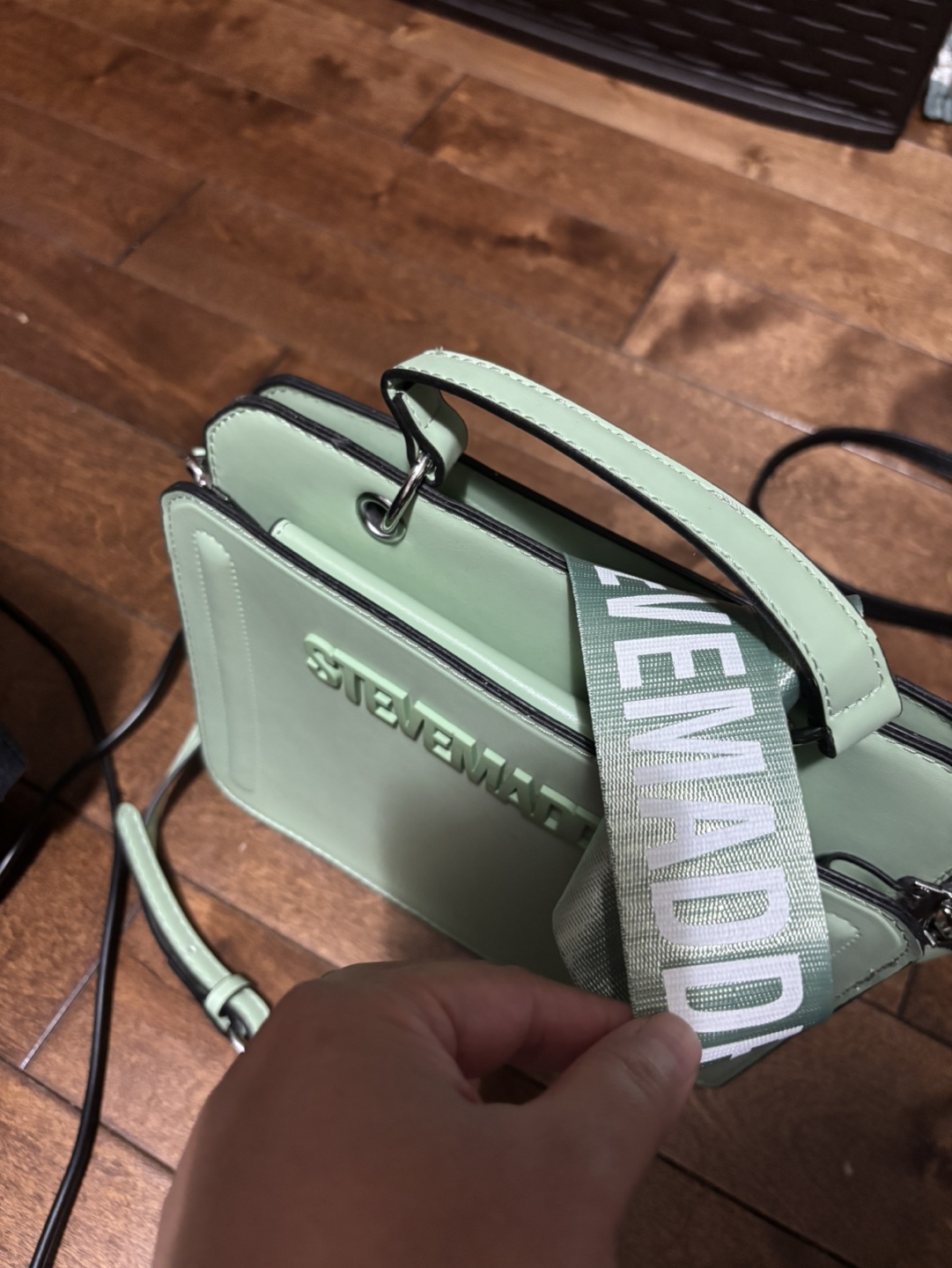 Steve Madden Sage Green Crossbody Bag - photo 3