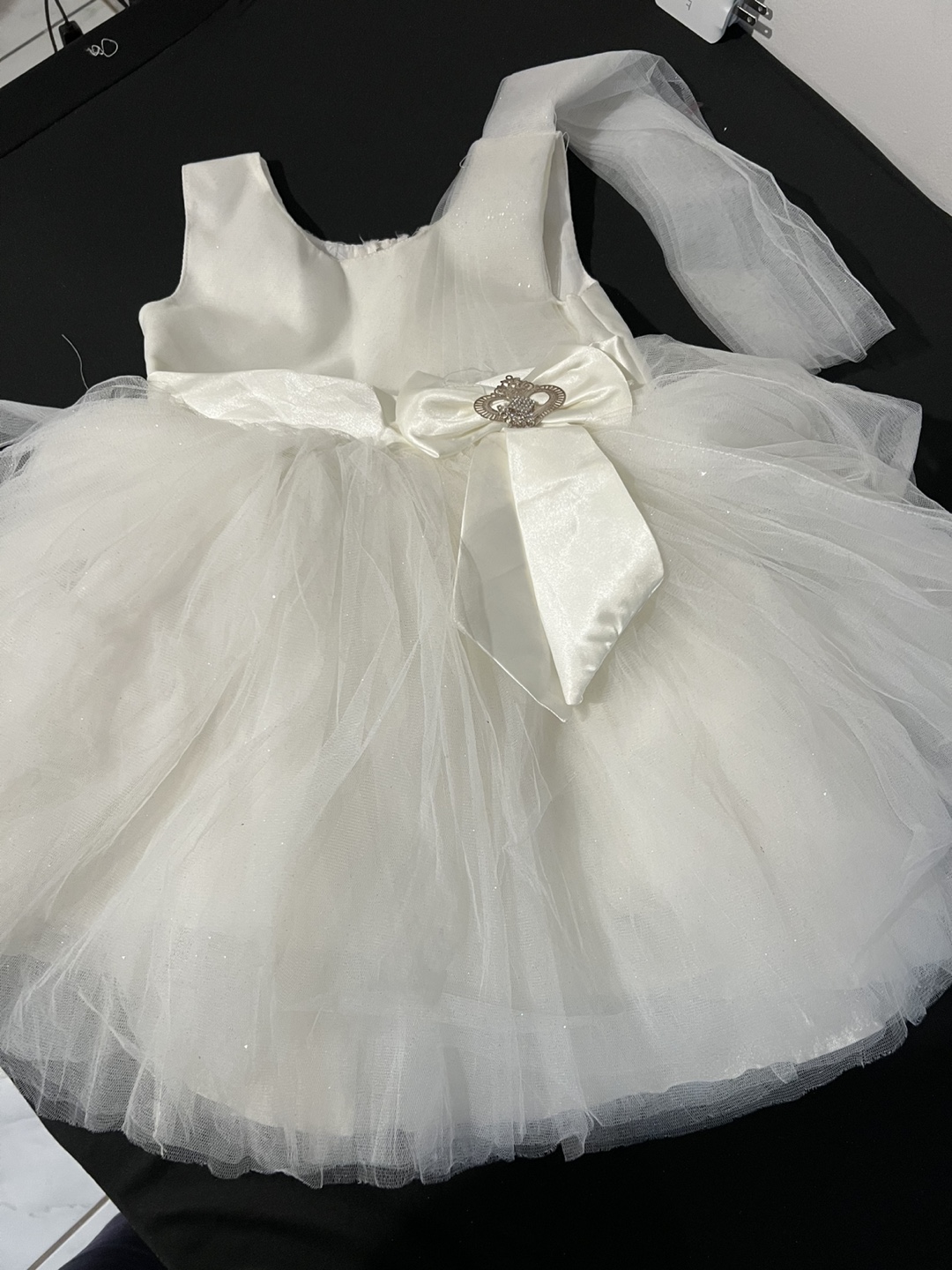 Two Gorgeous Girl's Dresses - Teal & White - photo 2