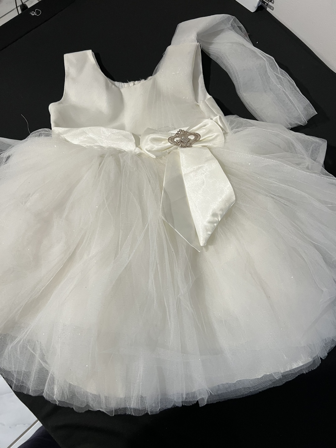 Two Gorgeous Girl's Dresses - Teal & White - photo 4