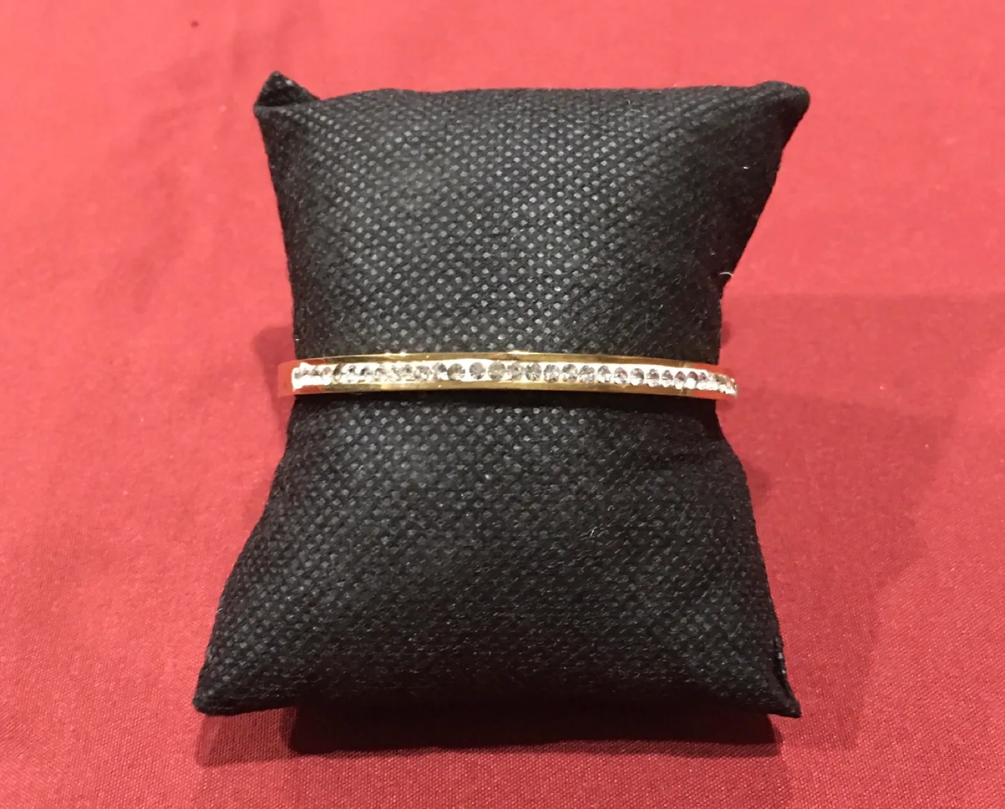 Gold-tone bracelet with butterfly charms image indicator(2)