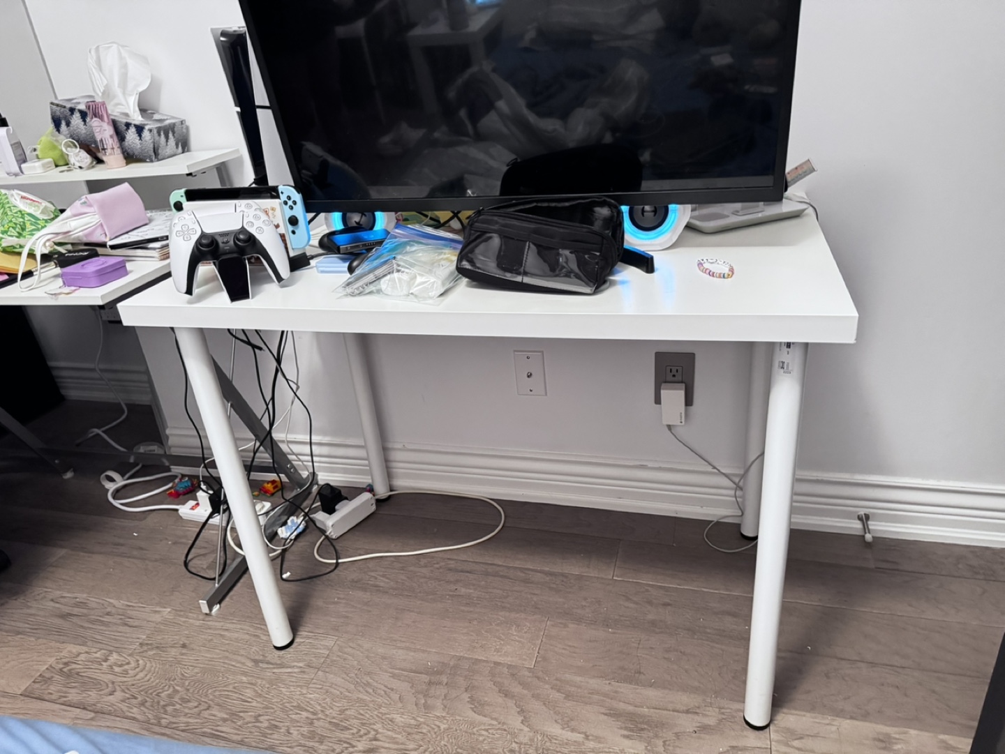 IKEA White computer desk