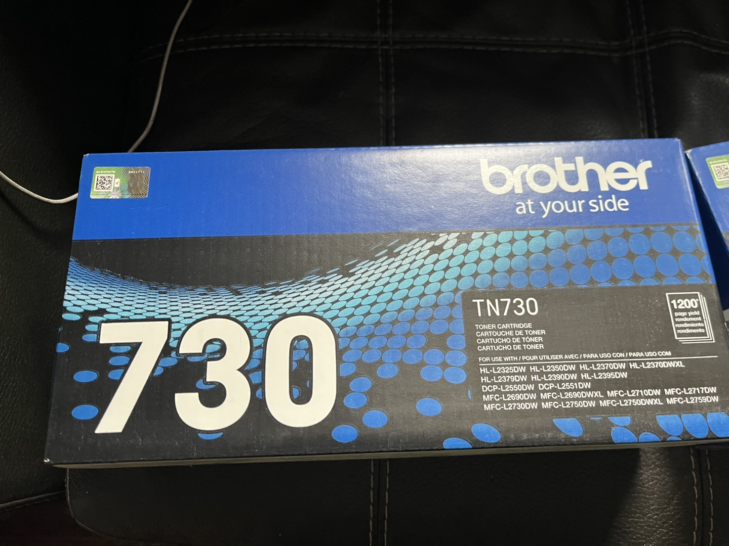 Brother TN730 Toner Cartridge - New in Box