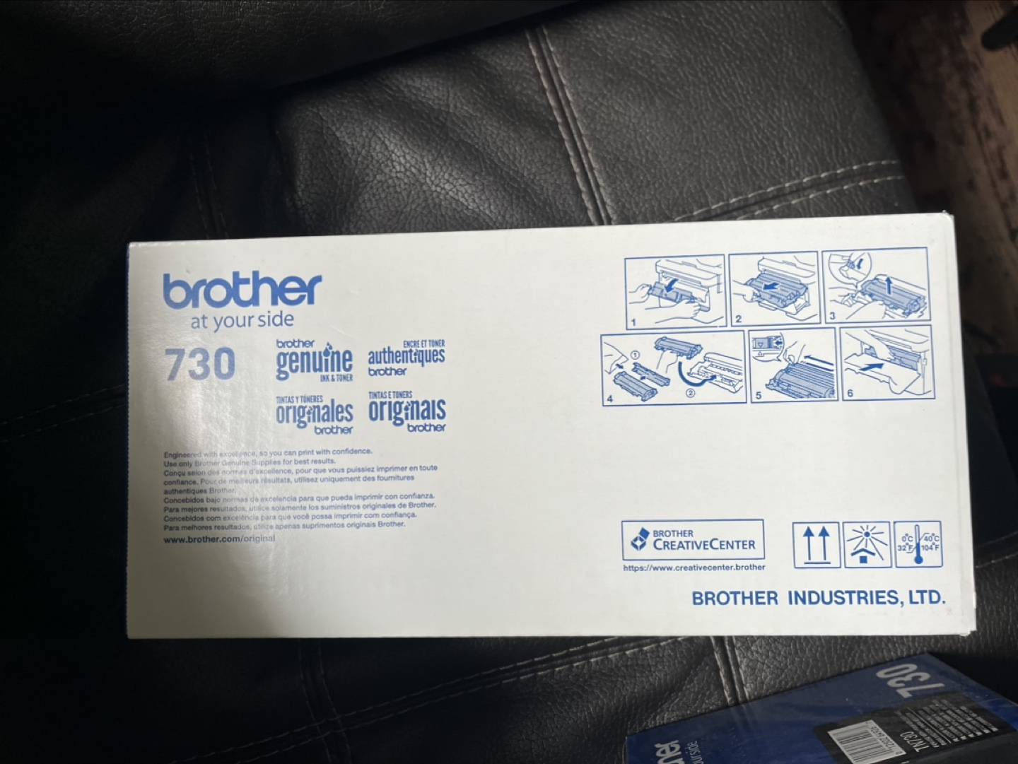 Brother TN730 Toner Cartridge - New in Box - photo 3