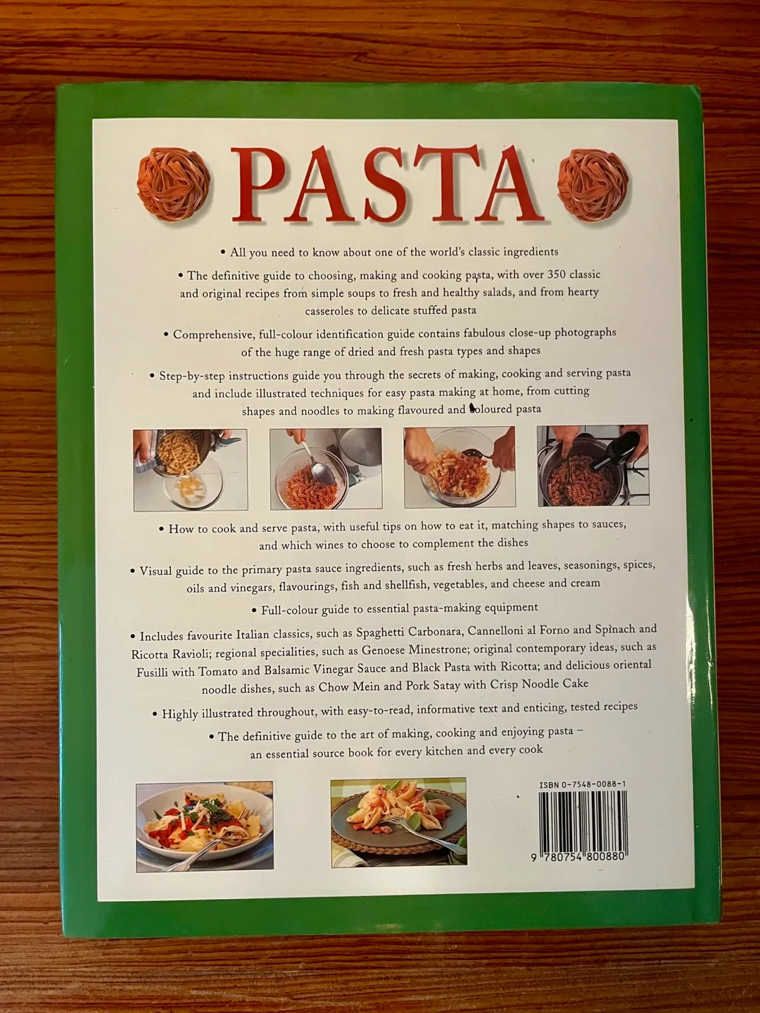Large Pasta Cookbook (Hardcover) - Over 350 Recipes! image indicator(2)