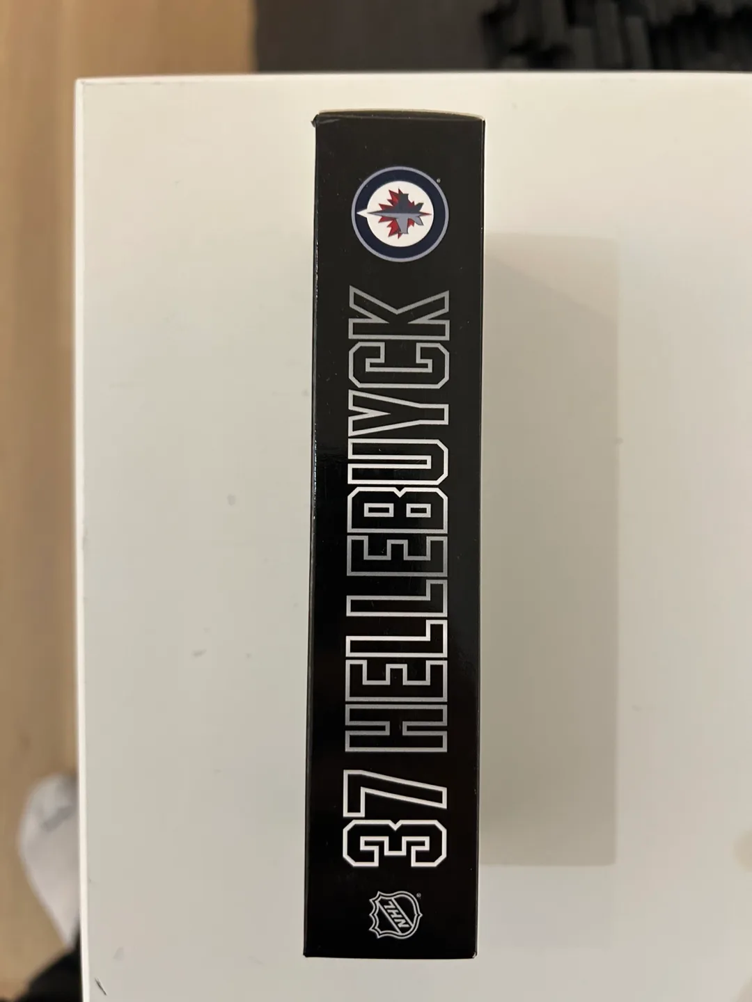 Connor Hellebuyck #37 Tim Hortons NHL Collectible Stick image indicator(2)