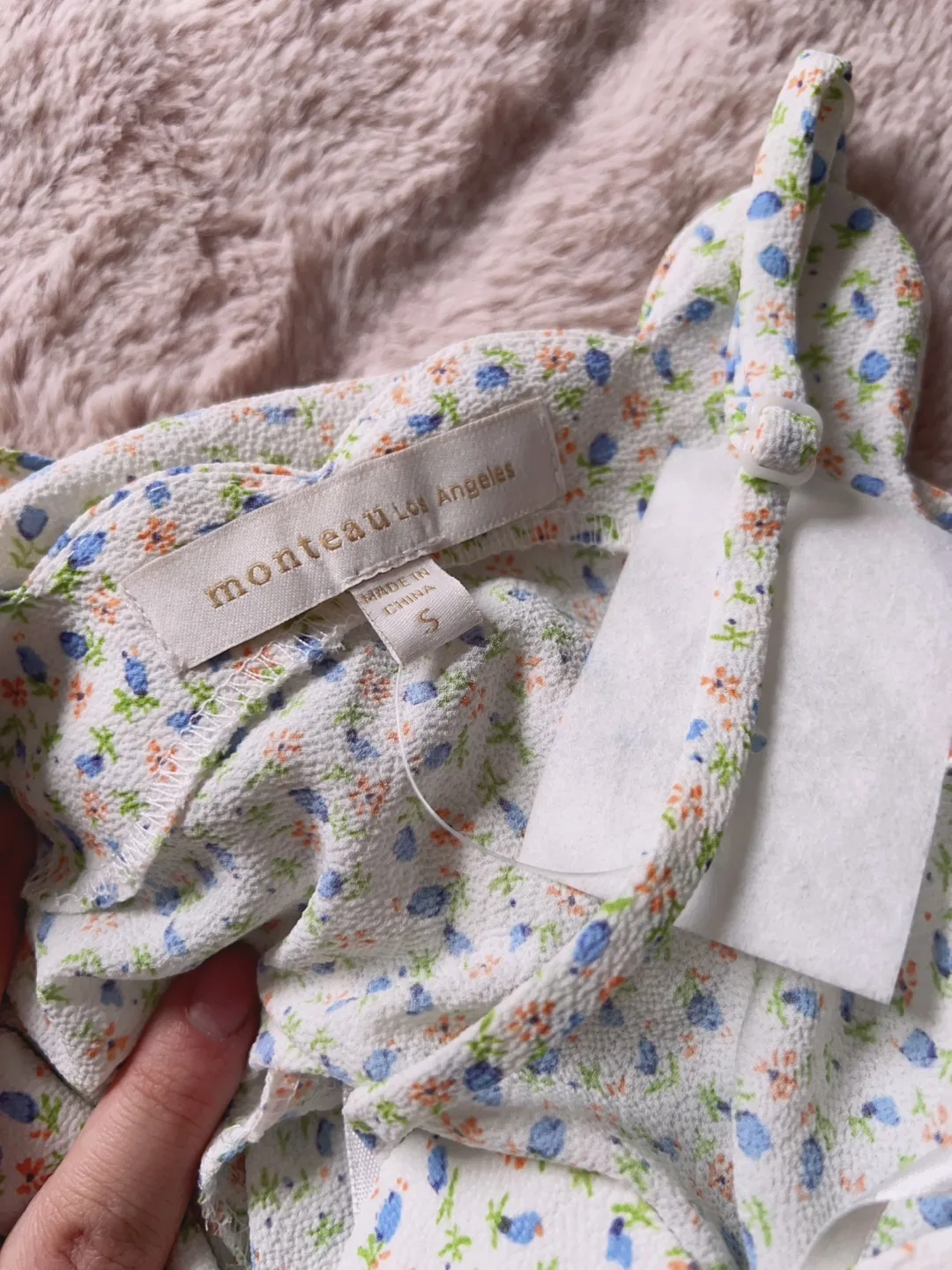 Monteau Los Angeles Floral Tiered Cami Top Size Small image indicator(2)