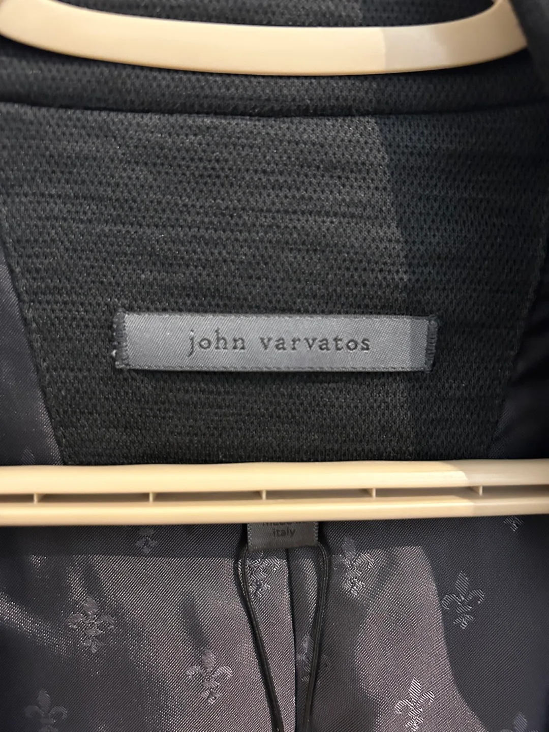 John Varvatos Men's Black Blazer, Size 50, BNWT image indicator(3)