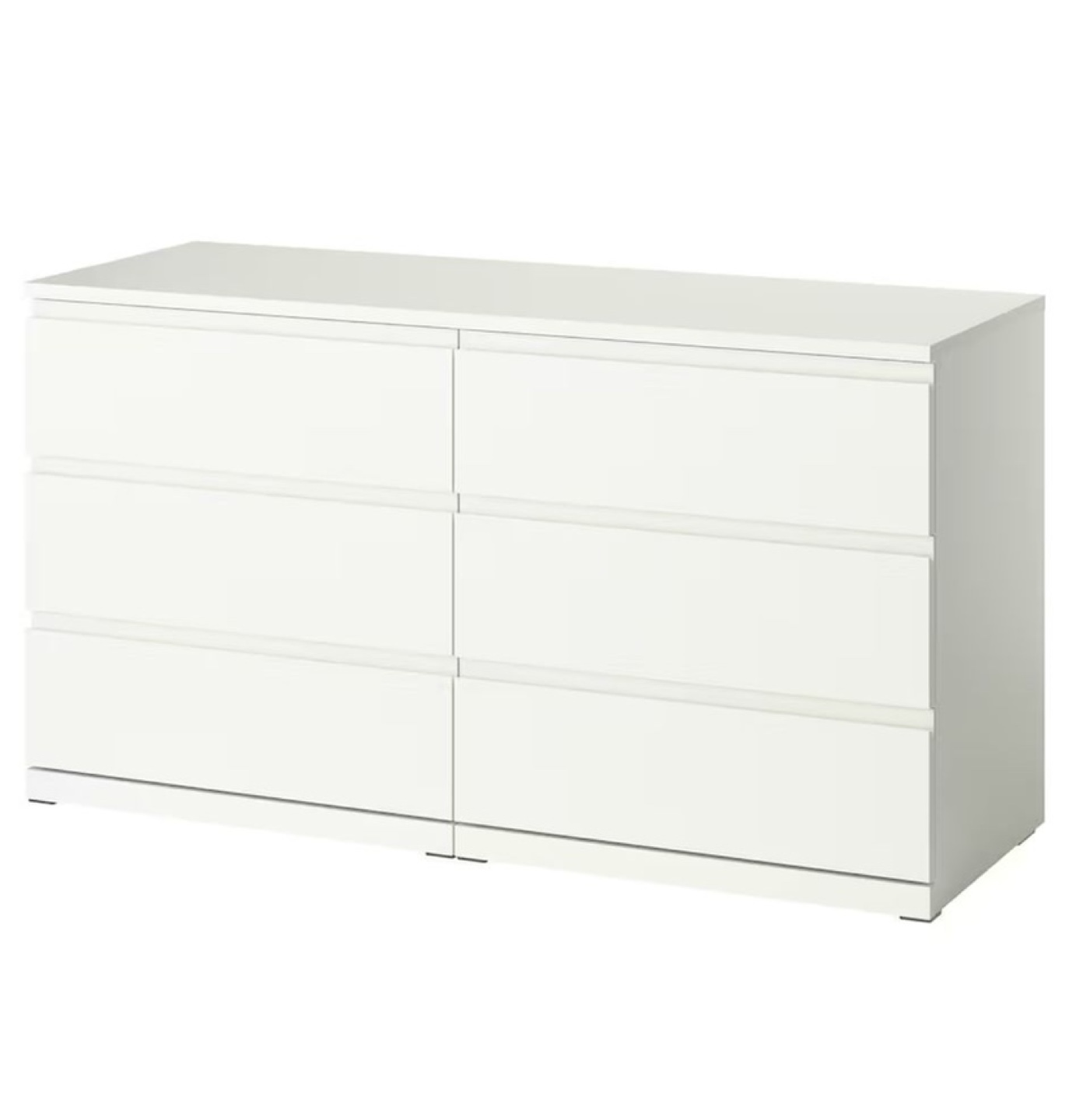 IKEA MALM 6-Drawer Dresser - White