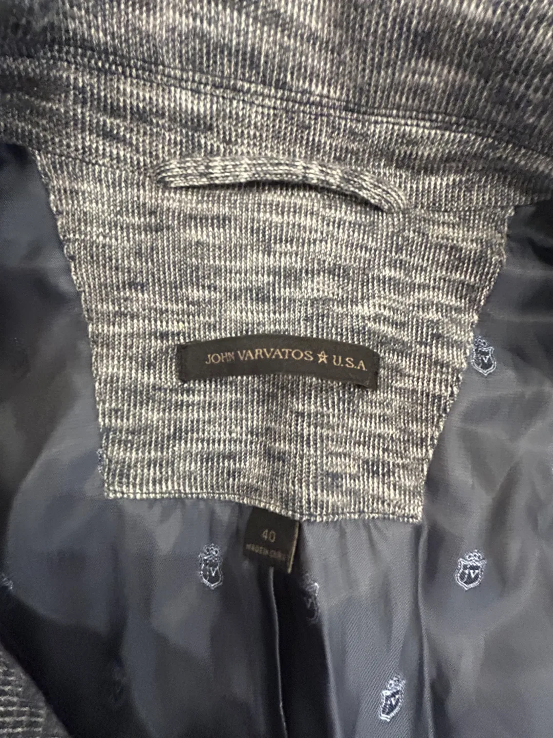 John Varvatos U.S.A. Men's Size 40 Knit Blazer Jacket image indicator(5)