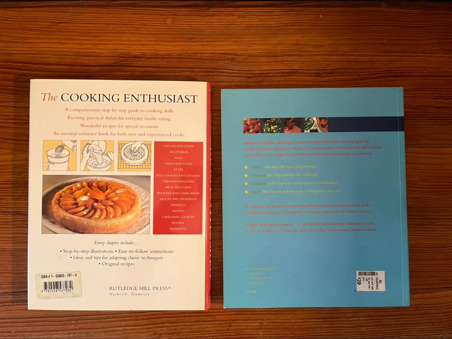 Bundle of 2 Cookbooks / Cooking Encyclopedias image indicator(2)