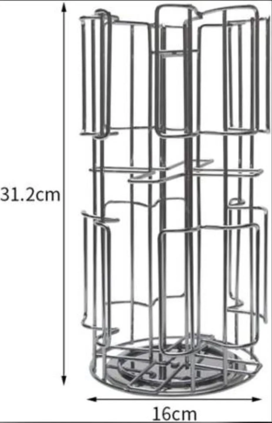 Chrome Coffee Pod Carousel Holder image indicator(2)
