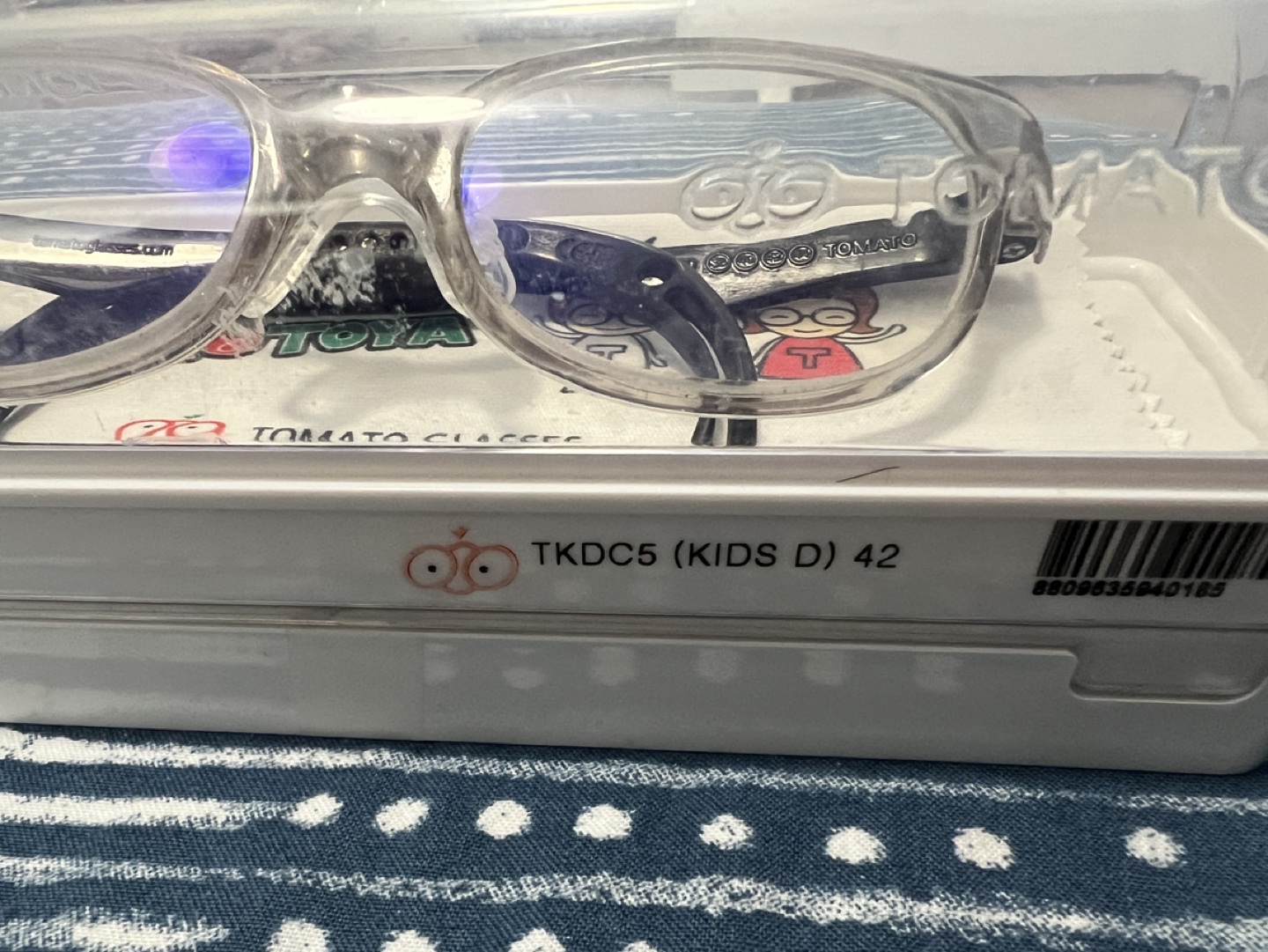 Tomato Glasses Kids Eyeglasses TKDC5 - Grey - photo 4