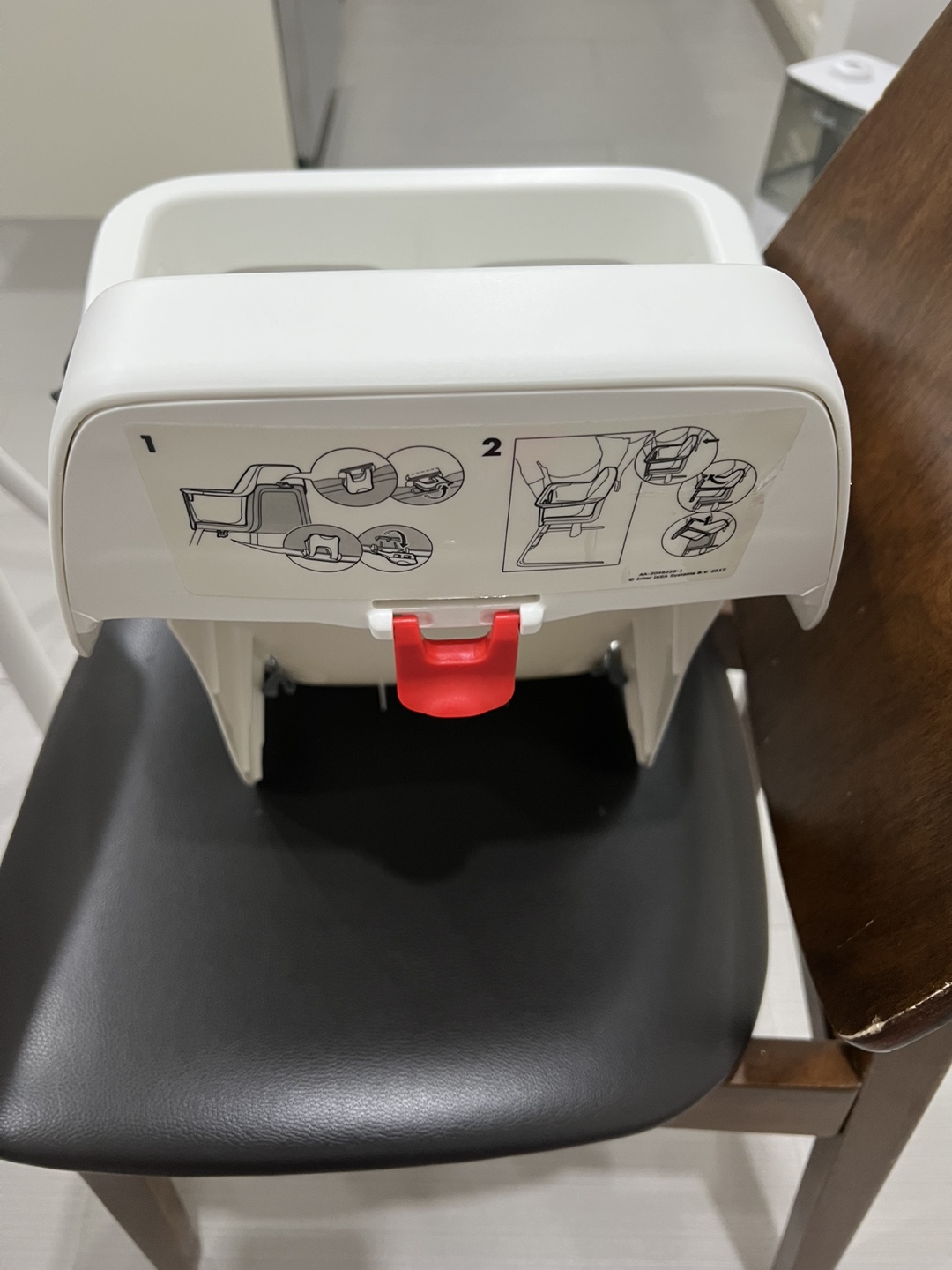 IKEA Antilop High Chair Booster Seat - White - photo 2