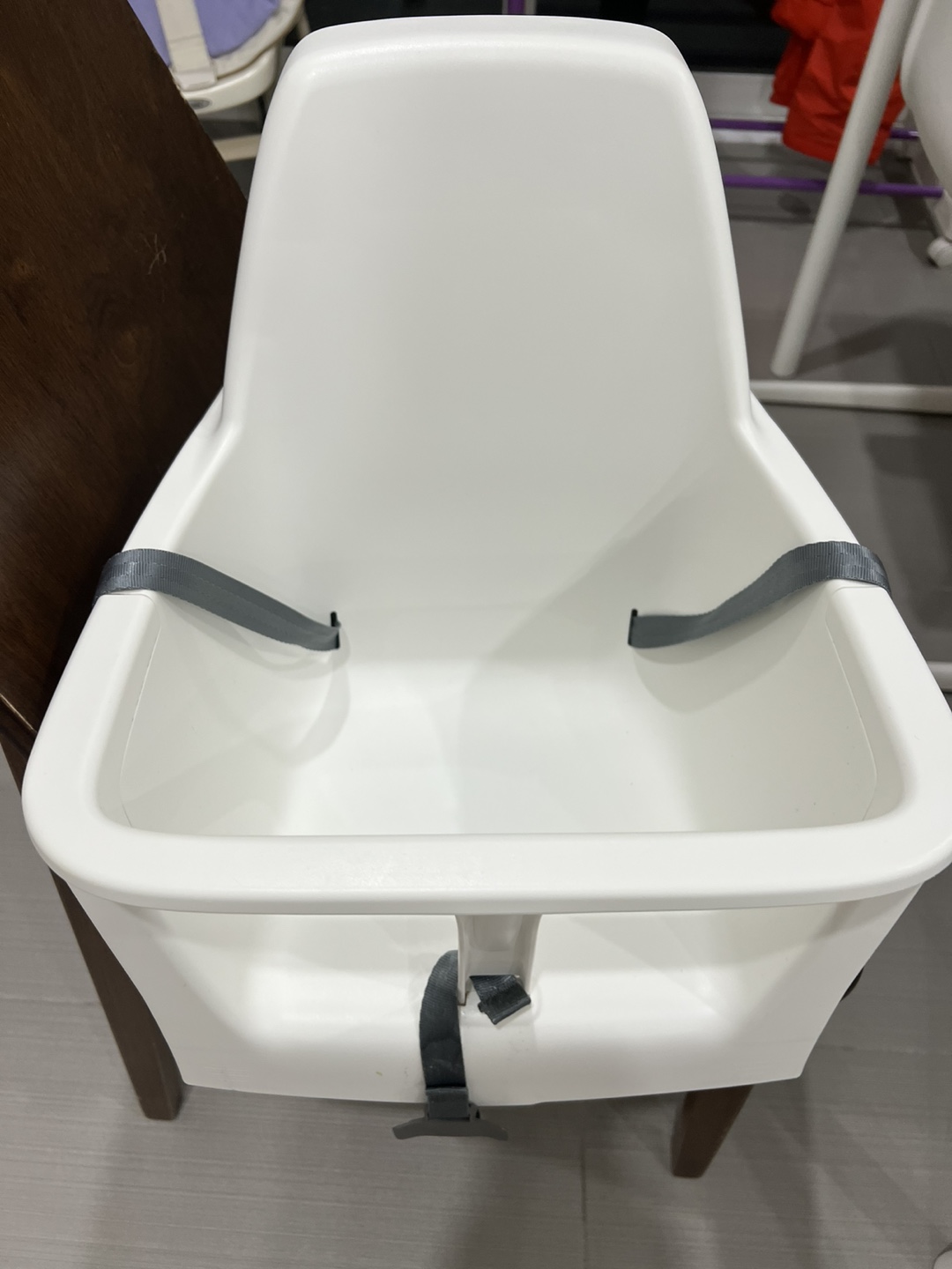 IKEA Antilop High Chair Booster Seat - White