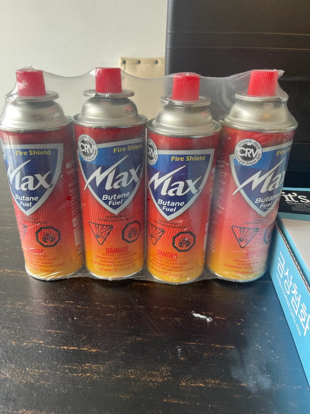 Portable Butane Gas Stove with Marble Grill Pan image indicator(5)