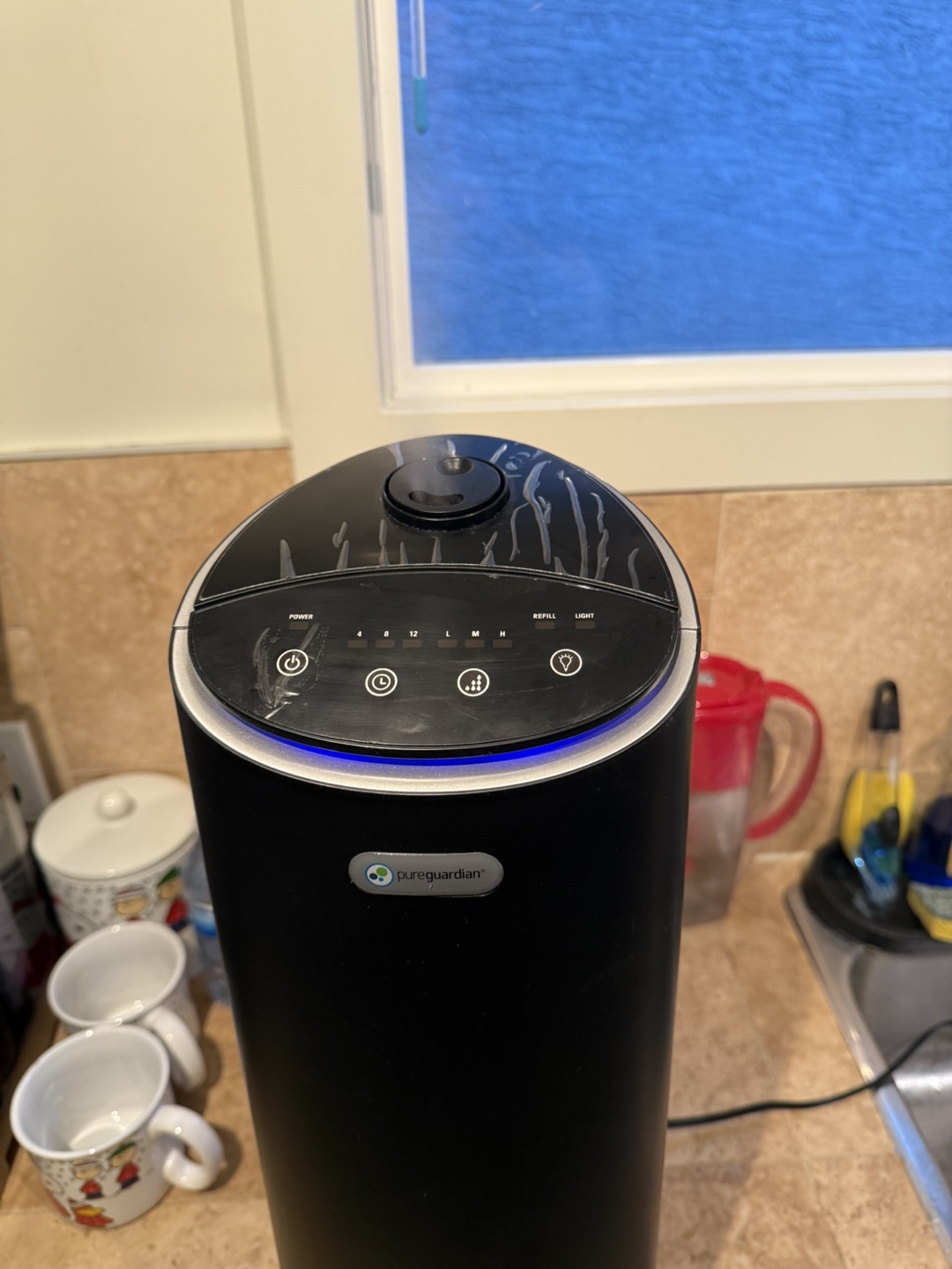 PureGuardian 100-Hour Cool Mist Tower Humidifier - photo 3