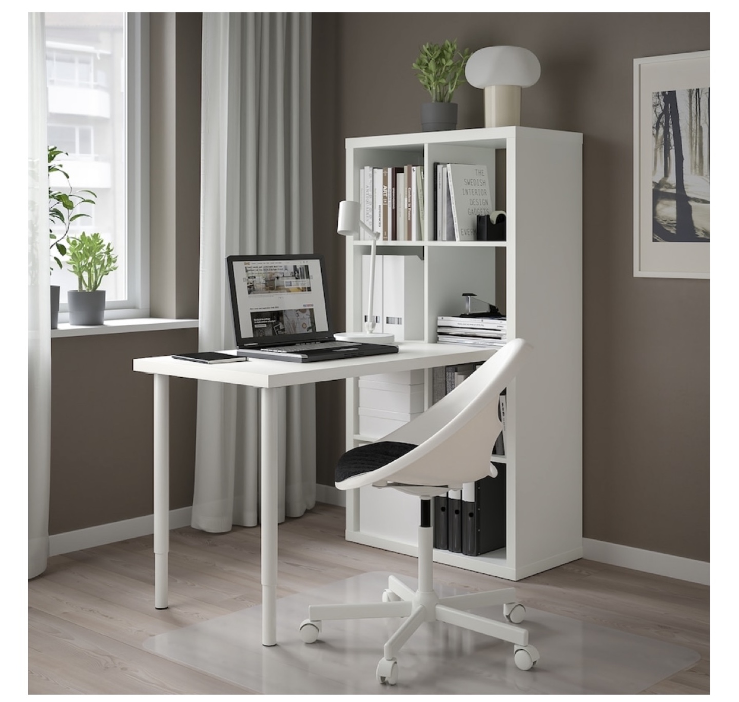 IKEA Corner Desk - White