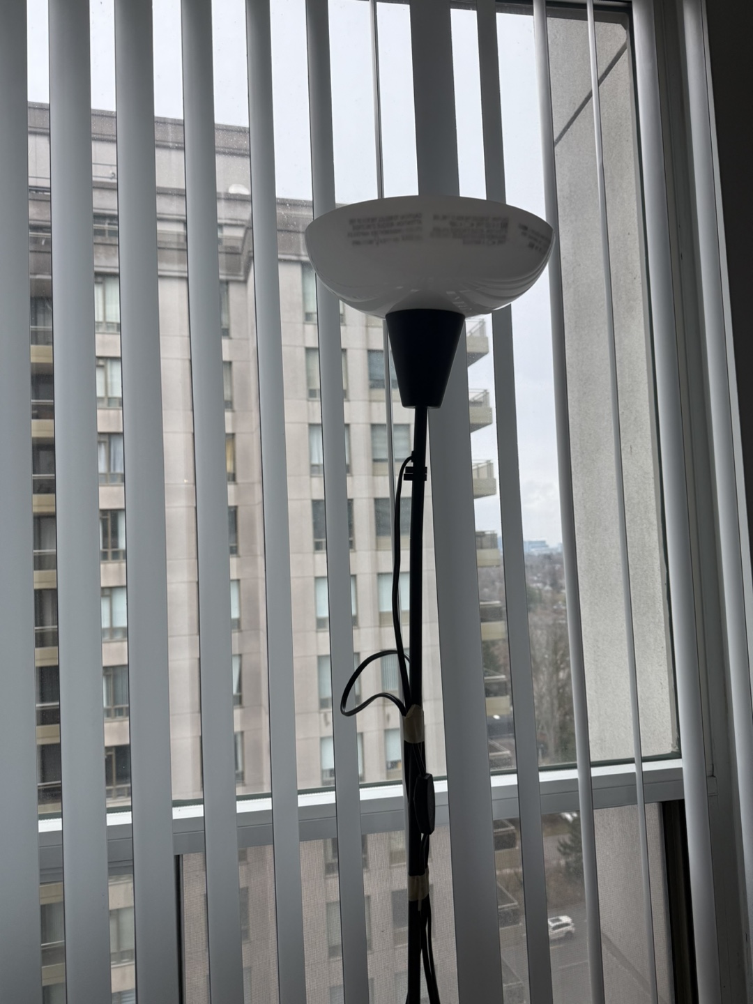 Ikea Floor Lamp with White Shade - photo 2