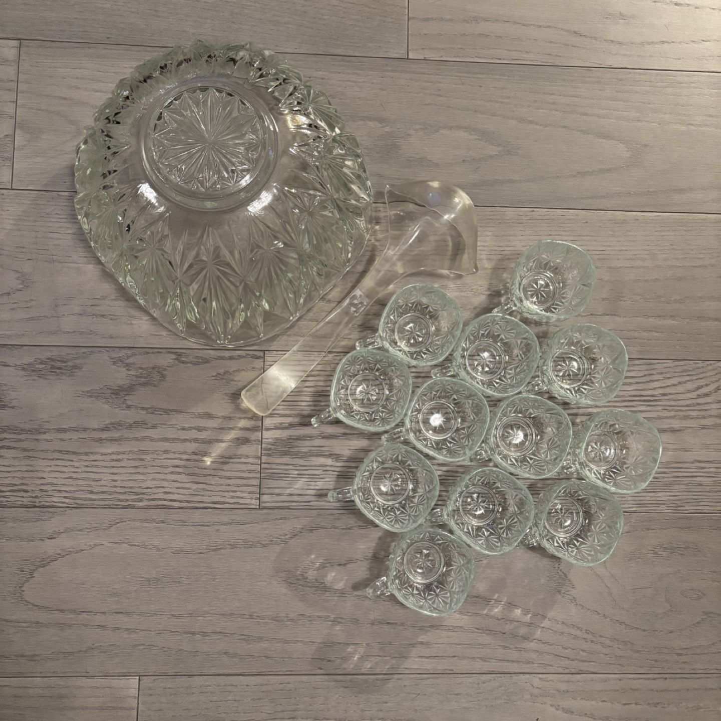 Vintage Punch Bowl and Cups Set - photo 5