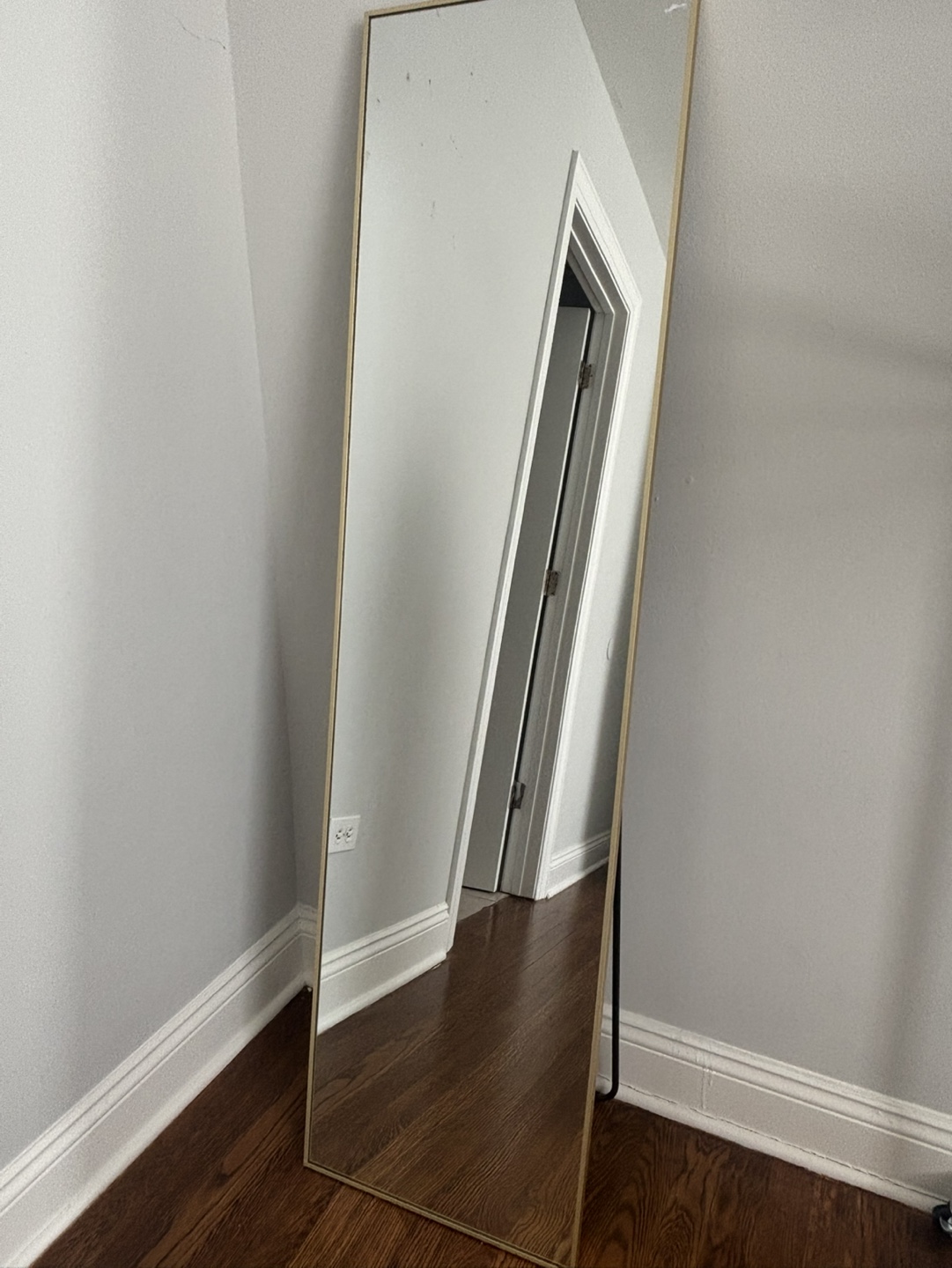 Full Length Gold Frame Mirror