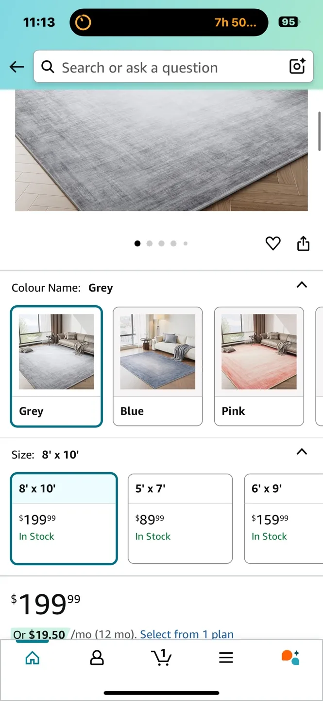 Modern Abstract Carpet 10ft x 8ft image indicator(3)