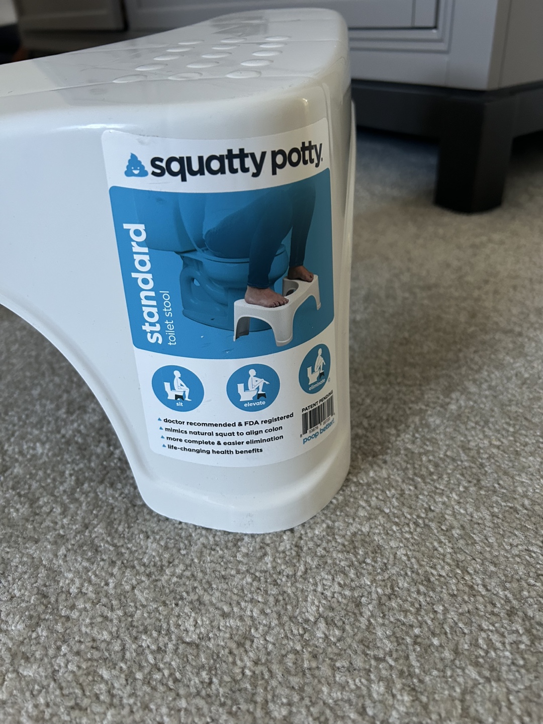 Squatty Potty Standard Toilet Stool - photo 2