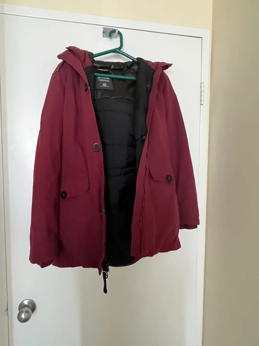 HELLY HANSEN Woman's Burgundy Parka image indicator(2)
