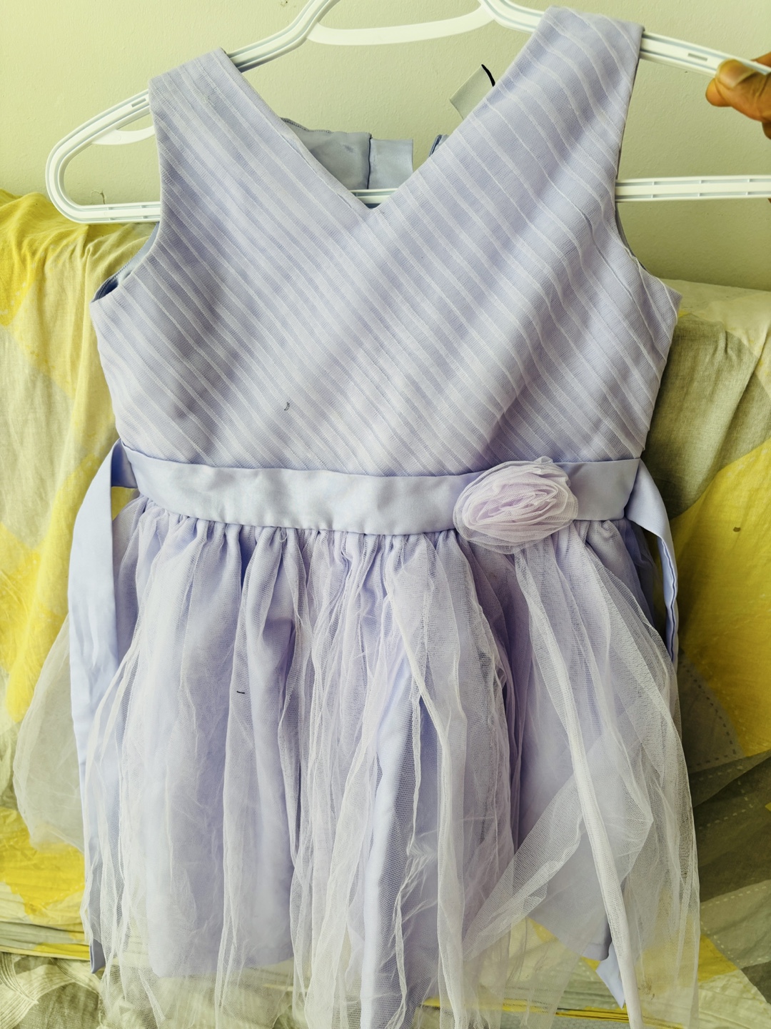 Girls' Lavender and Mint Green Dresses - Size 5-6 - photo 2