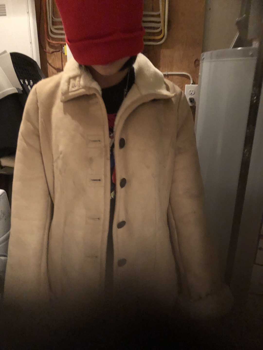 Beige Suede Jacket