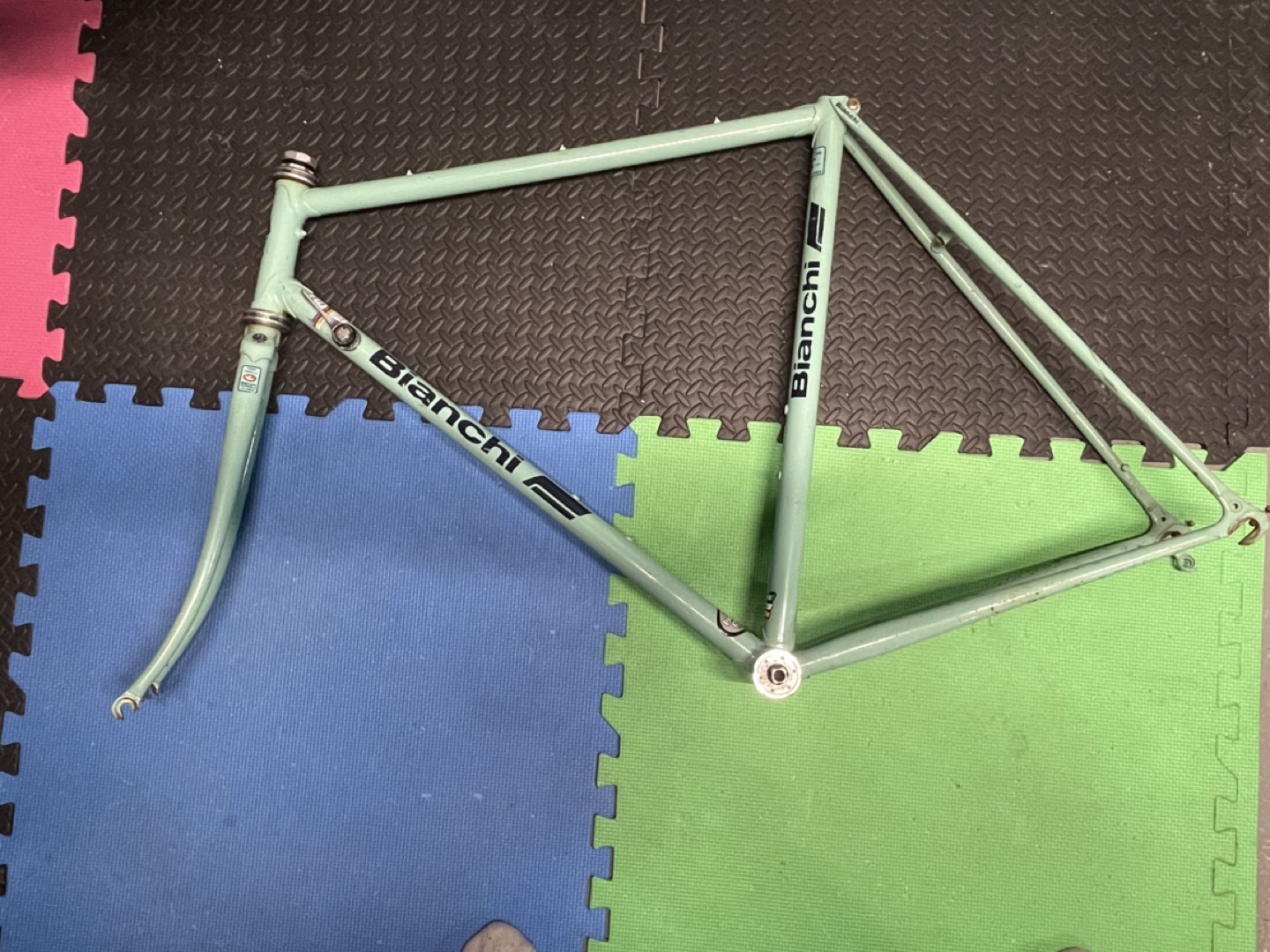 Vintage Bianchi Road Bike Frame