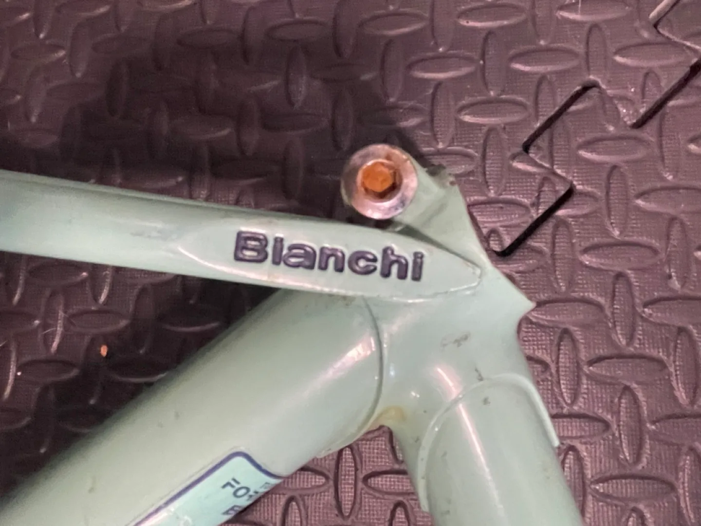 Vintage Bianchi Road Bike Frame image indicator(7)