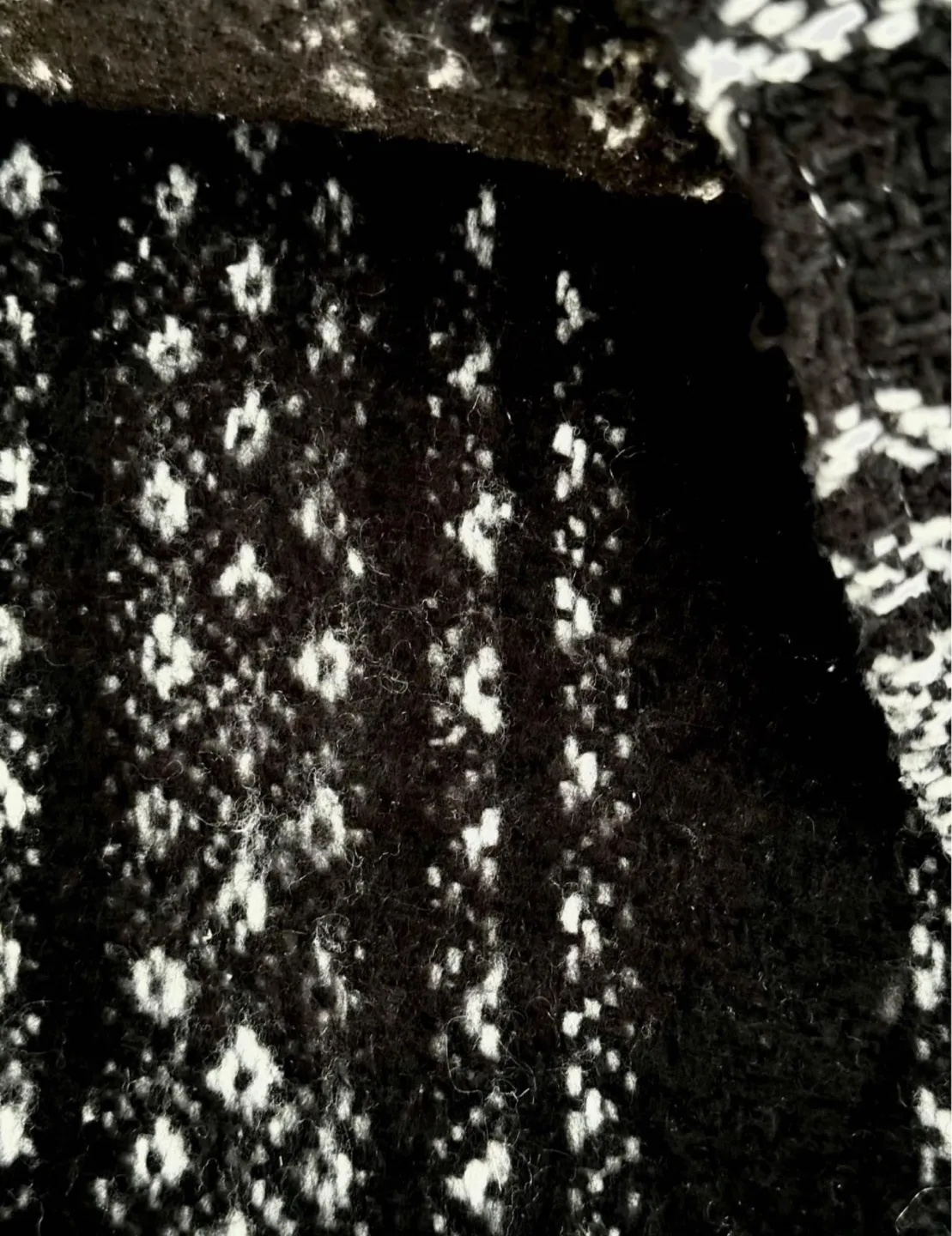 NEW handmade wool knit baja sweater from Mexico (xs) image indicator(4)