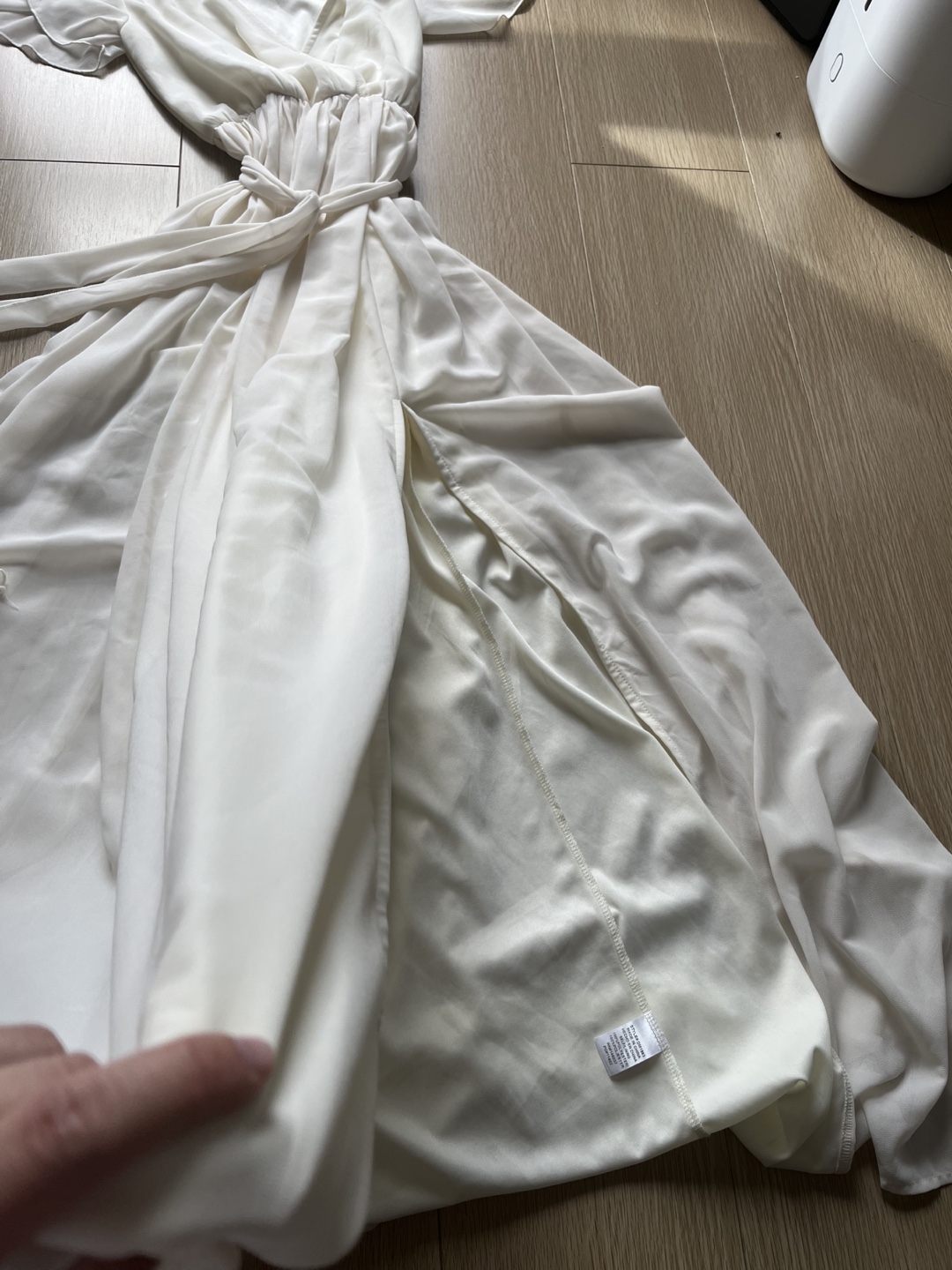 Baltic Born White Maxi Dress - Size XS - photo 4