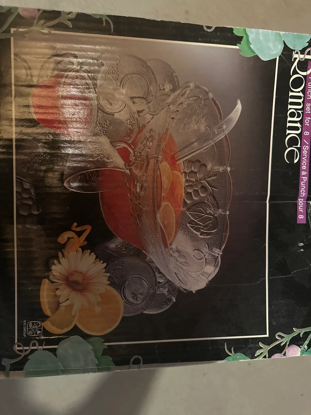 Romance Punch Bowl Set for 8 image indicator(4)