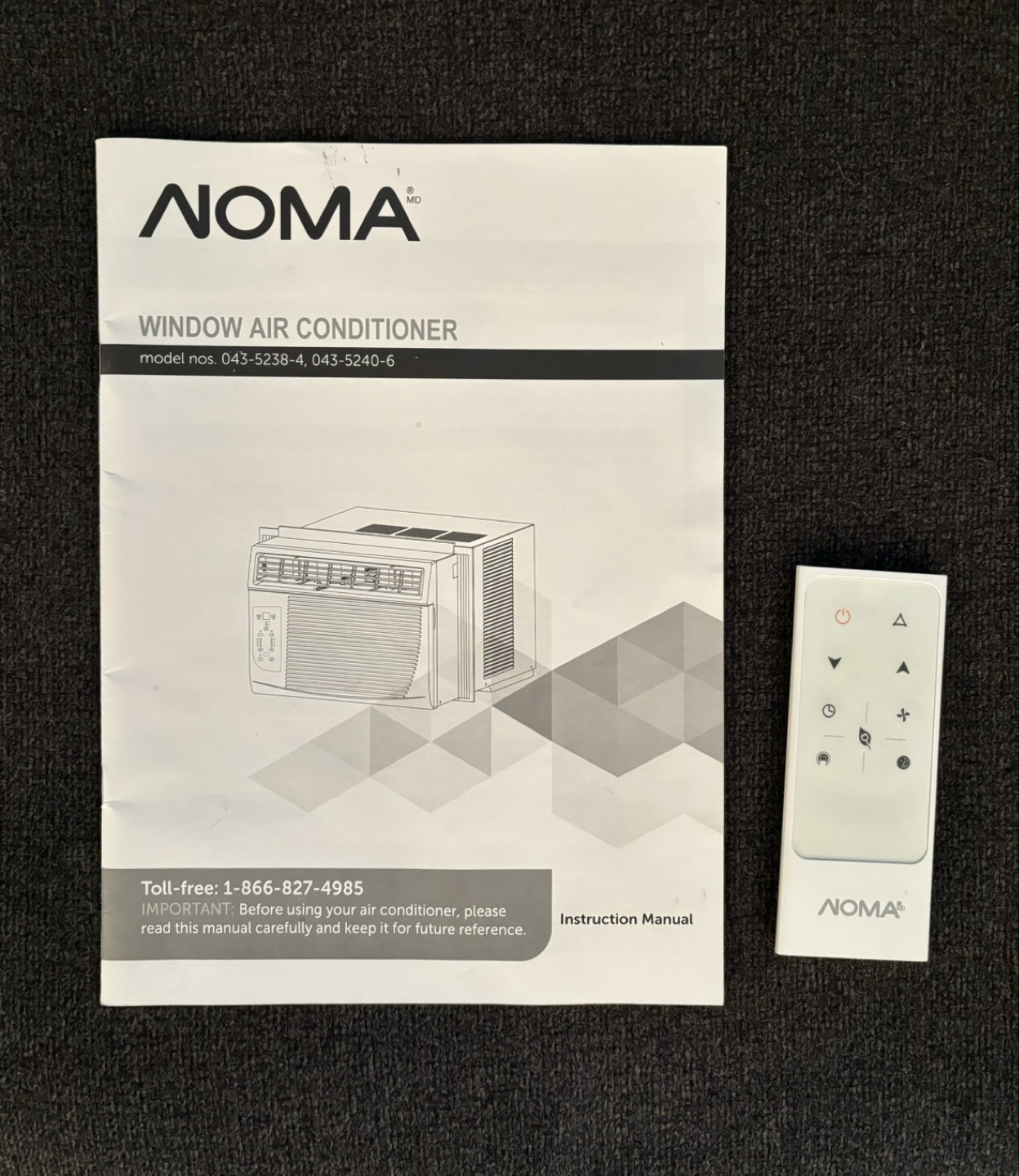 NOMA 6,000 BTU Window Air Conditioner with Remote - photo 2