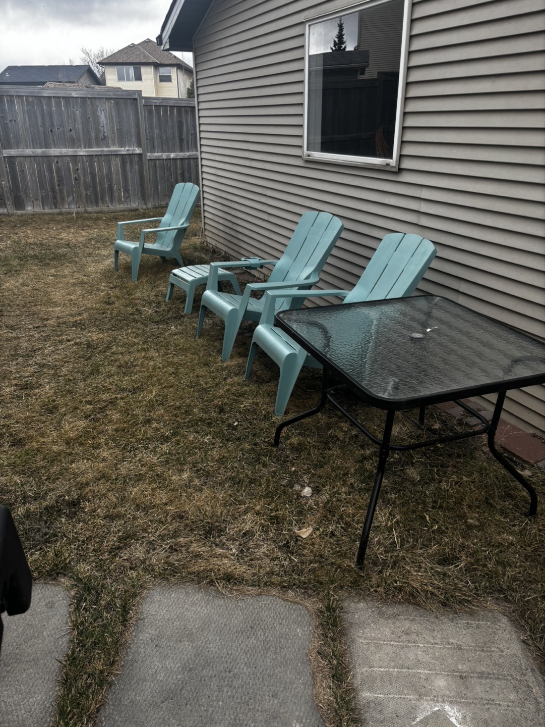 Six Chairs and Small Table 3 foot rest and 2 cup holders - photo 2